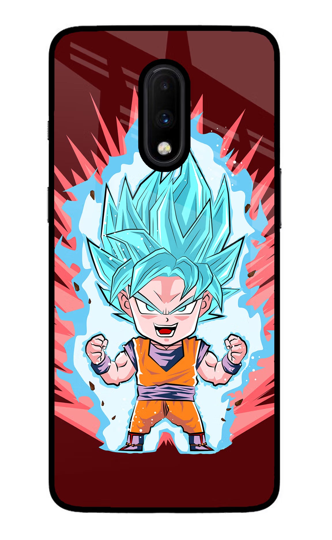 Goku Little Oneplus 7 Glass Case - Goku Little Oneplus 7 Glass Case Goku Little Oneplus 7 Glass Case