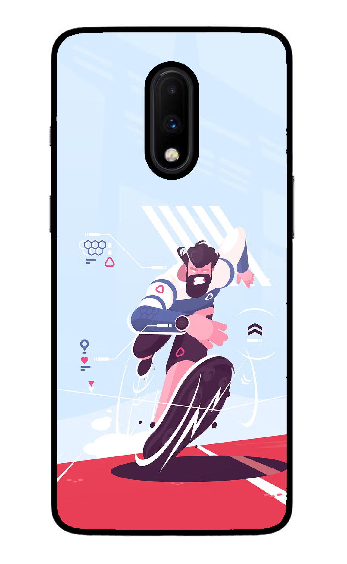 Run Pro Oneplus 7 Glass Case - Run Pro Oneplus 7 Glass Case Run Pro Oneplus 7 Glass Case