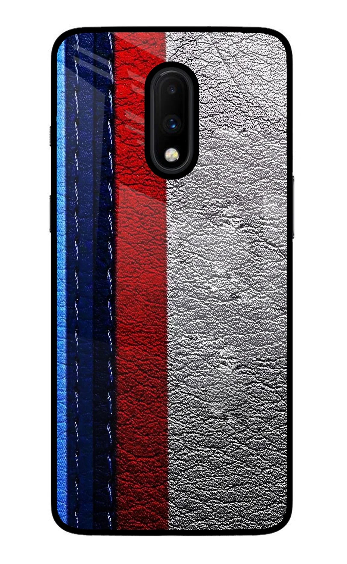 BMW Stripes Oneplus 7 Glass Case - BMW Stripes Oneplus 7 Glass Case BMW Stripes Oneplus 7 Glass Case