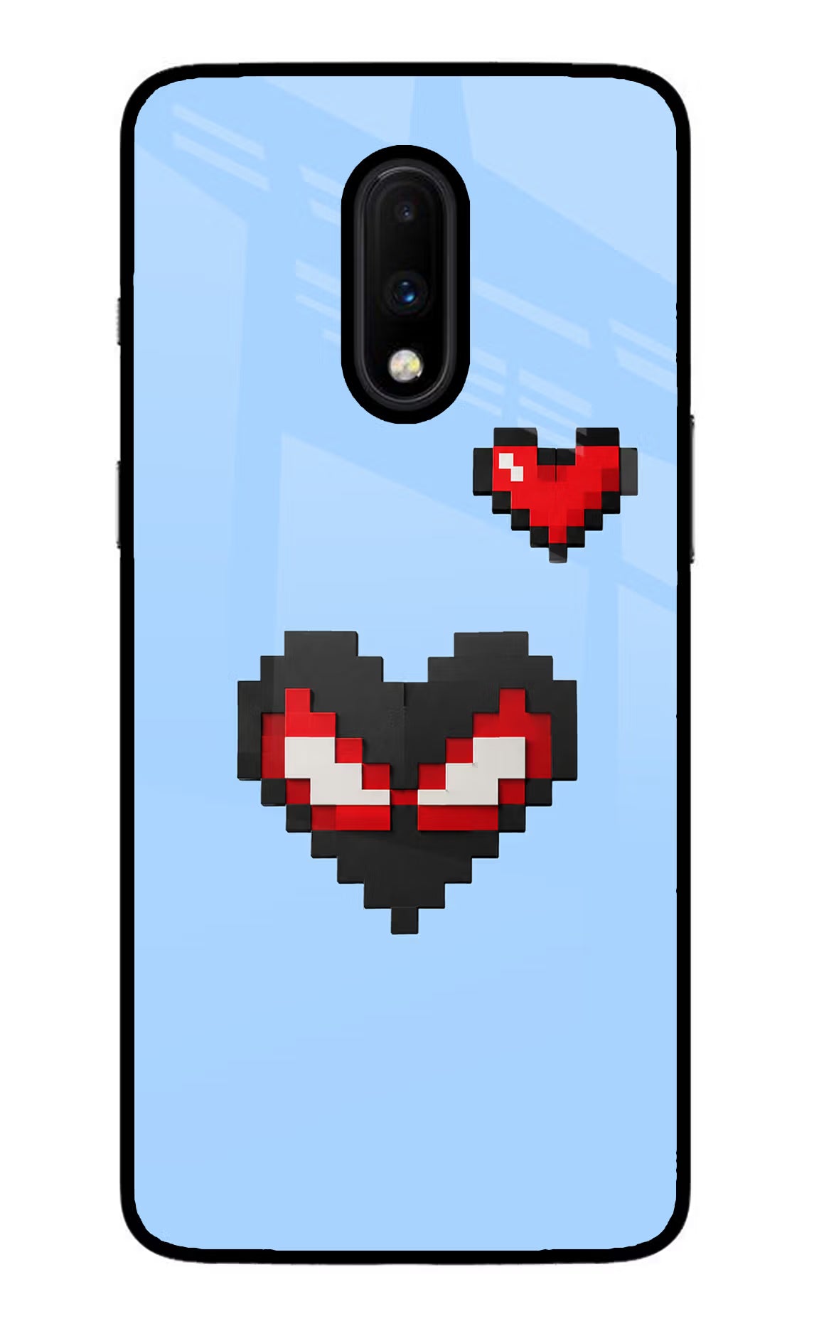 Peter Heart Oneplus 7 Glass Case - Peter Heart Oneplus 7 Glass Case Peter Heart Oneplus 7 Glass Case