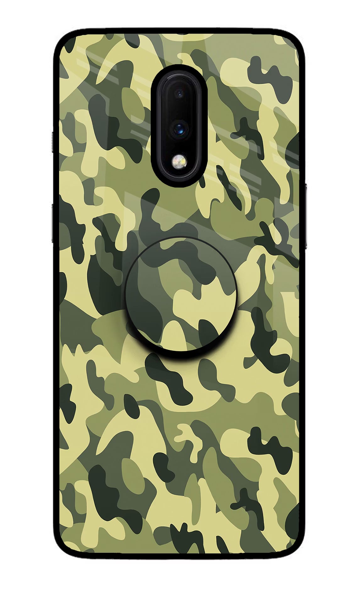 Camouflage Oneplus 7 Glass Case - Camouflage Oneplus 7 Glass Case Camouflage Oneplus 7 Glass Case