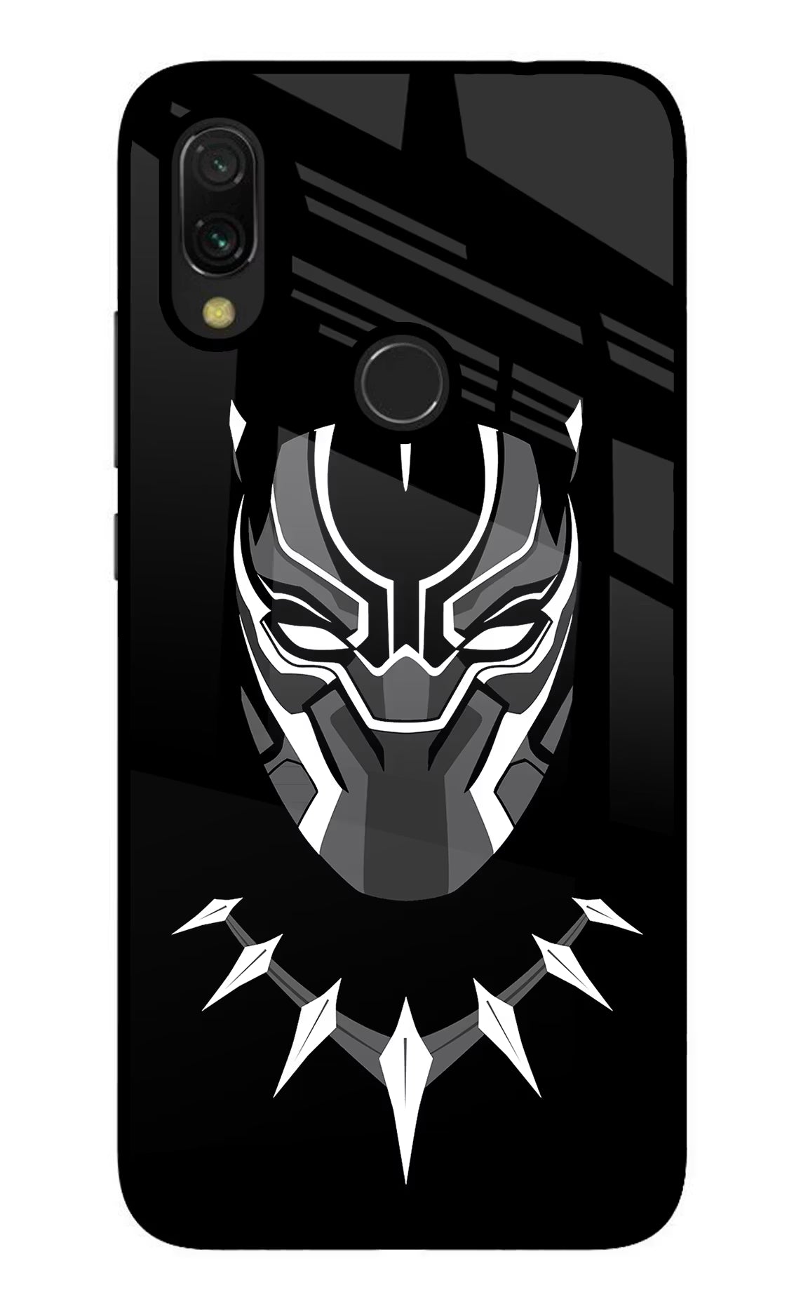 Black Panther Redmi 7 Glass Case - Black Panther Redmi 7 Glass Case Black Panther Redmi 7 Glass Case