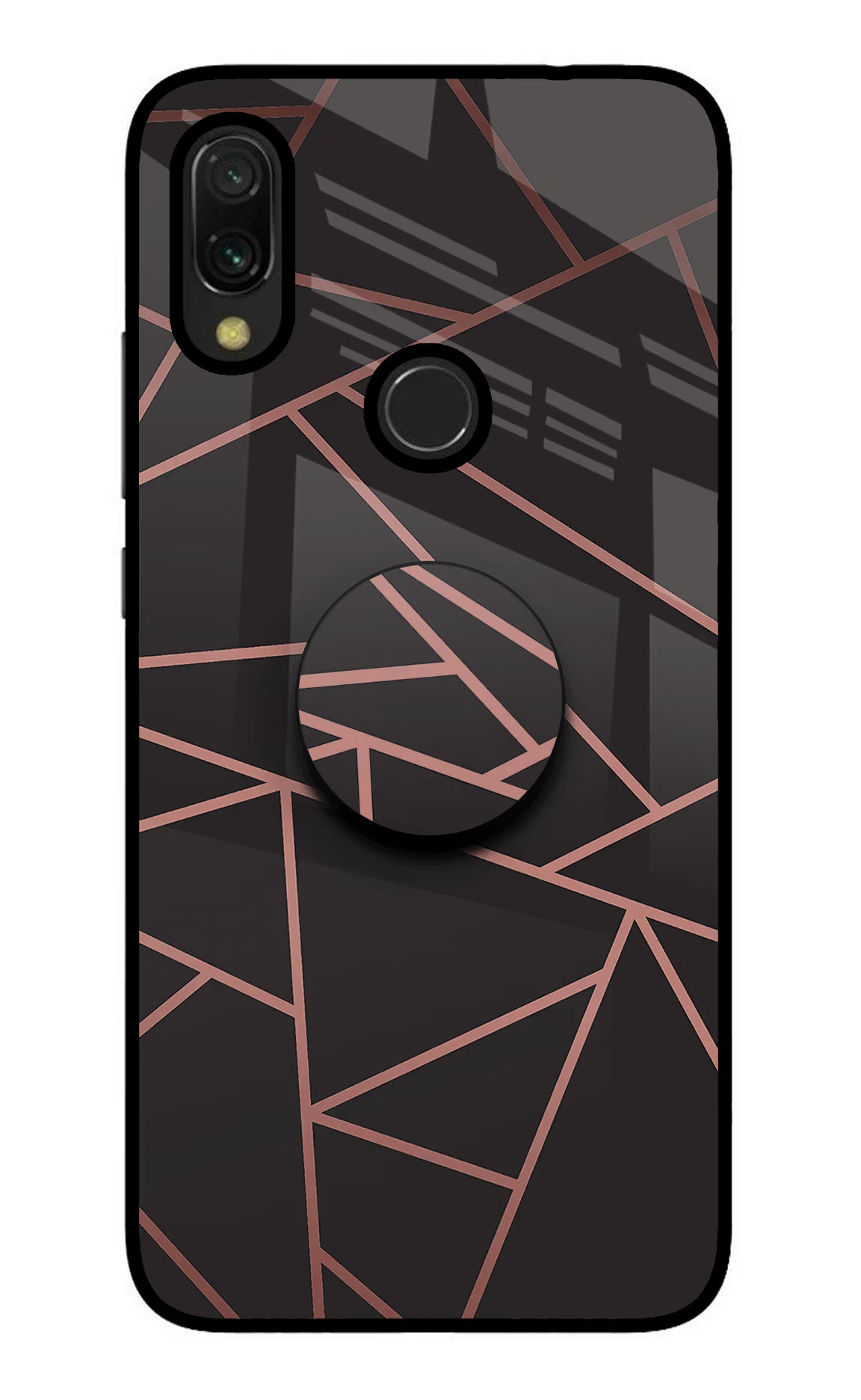 Geometric Pattern Redmi 7 Glass Case - Geometric Pattern Redmi 7 Glass Case Geometric Pattern Redmi 7 Glass Case