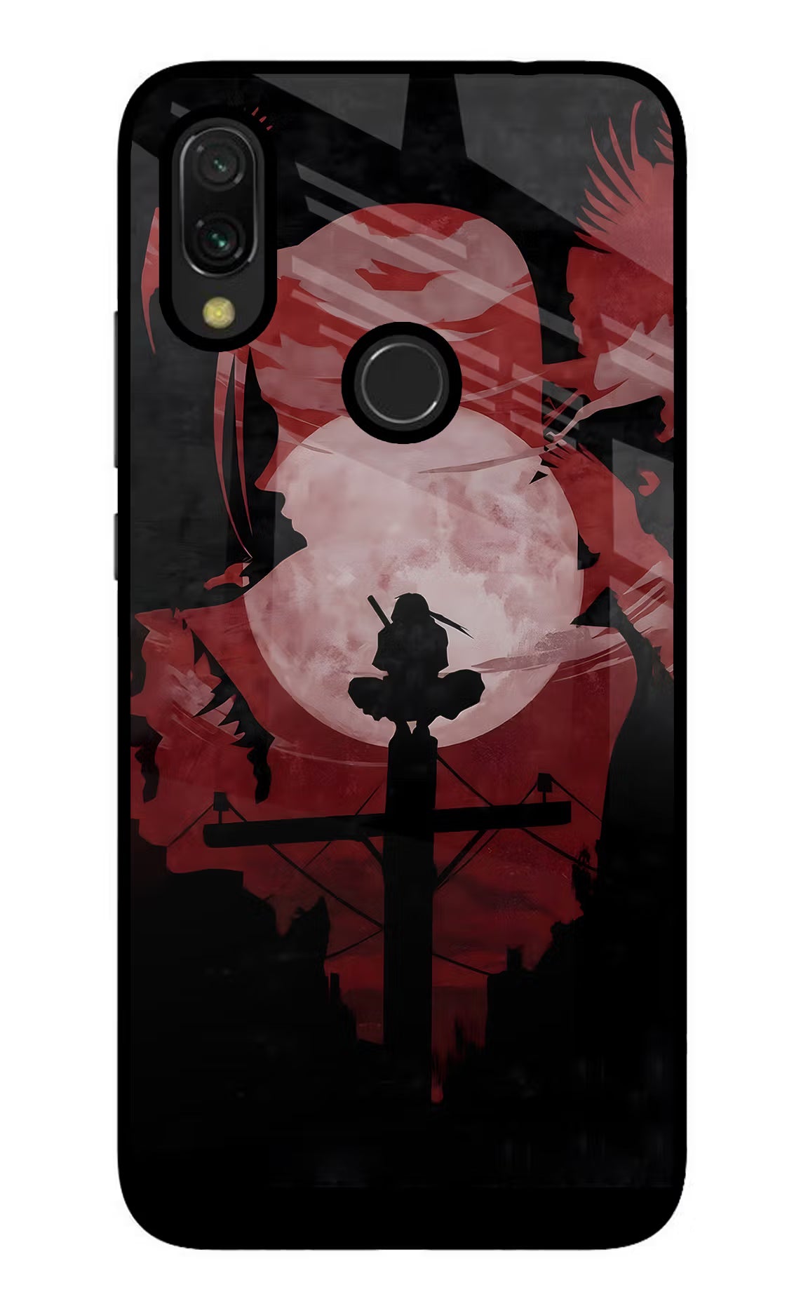 Naruto Anime Redmi Y3 Glass Case - Naruto Anime Redmi Y3 Glass Case Naruto Anime Redmi Y3 Glass Case