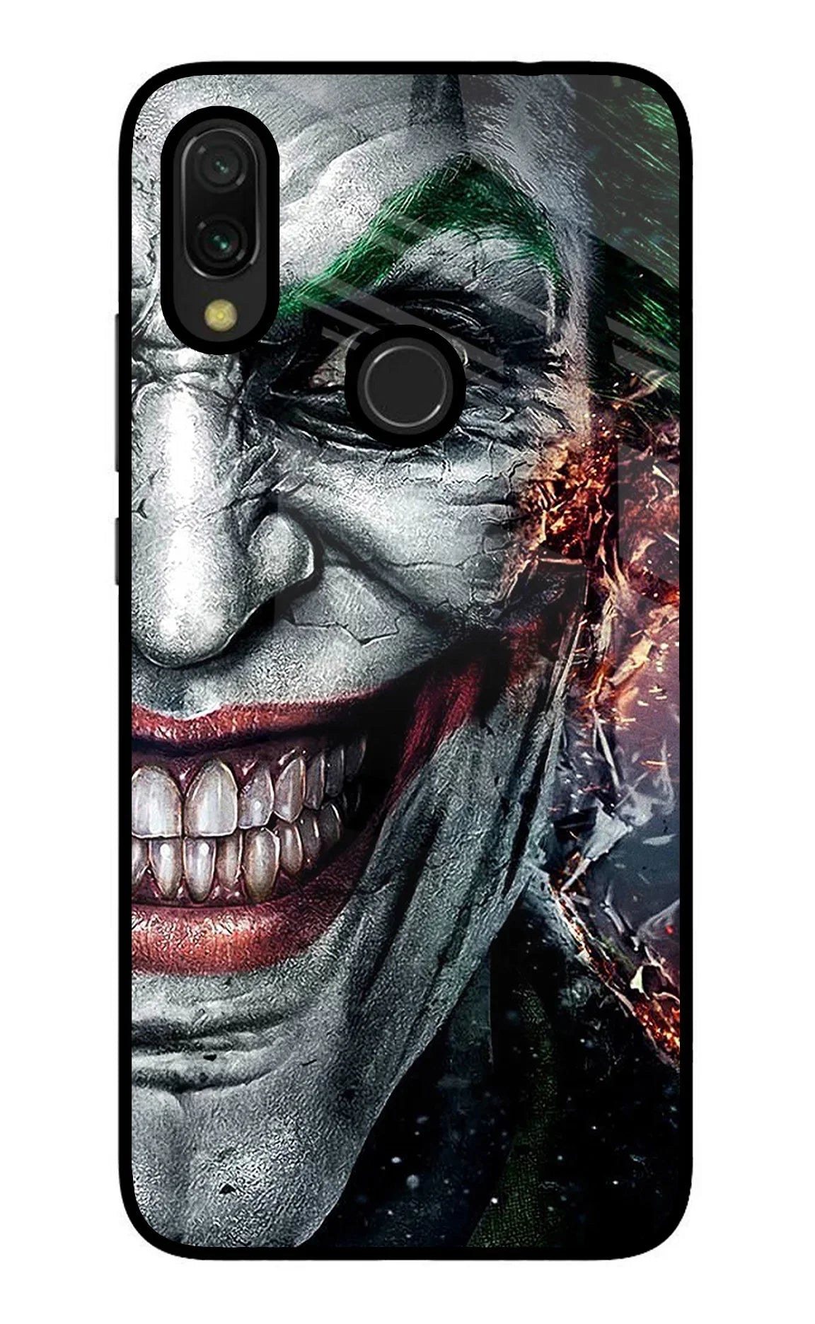 Joker Cam Redmi Y3 Glass Case - Joker Cam Redmi Y3 Glass Case Joker Cam Redmi Y3 Glass Case
