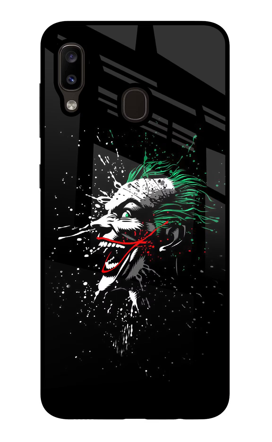 Joker Samsung A20/M10s Glass Case - Joker Samsung A20/M10s Glass Case Joker Samsung A20/M10s Glass Case