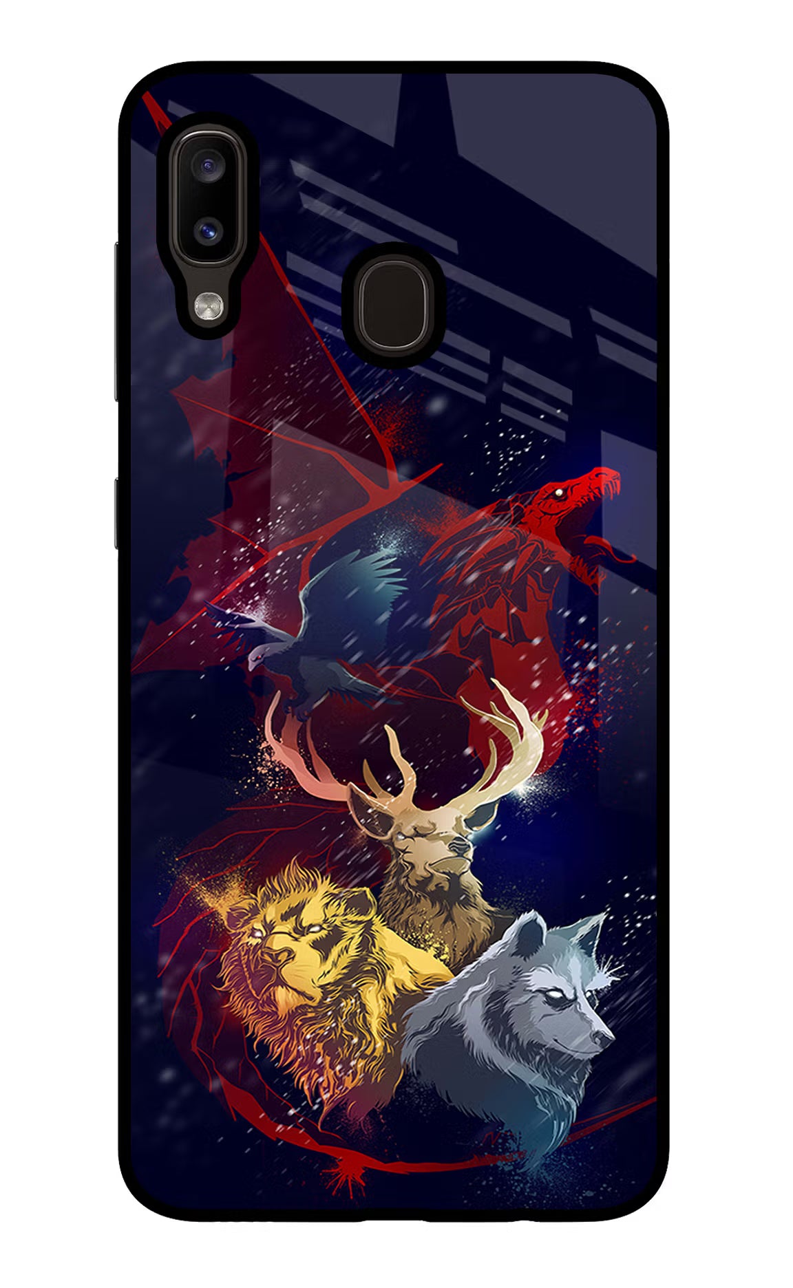 Game Of Thrones Samsung A20/M10s Glass Case - Game Of Thrones Samsung A20/M10s Glass Case Game Of Thrones Samsung A20/M10s Glass Case