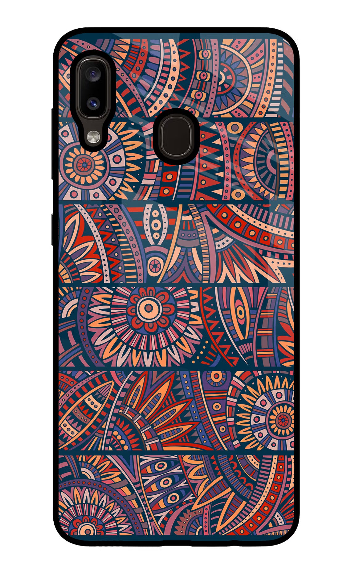 African Culture Design Samsung A20/M10s Glass Case - African Culture Design Samsung A20/M10s Glass Case African Culture Design Samsung A20/M10s Glass Case