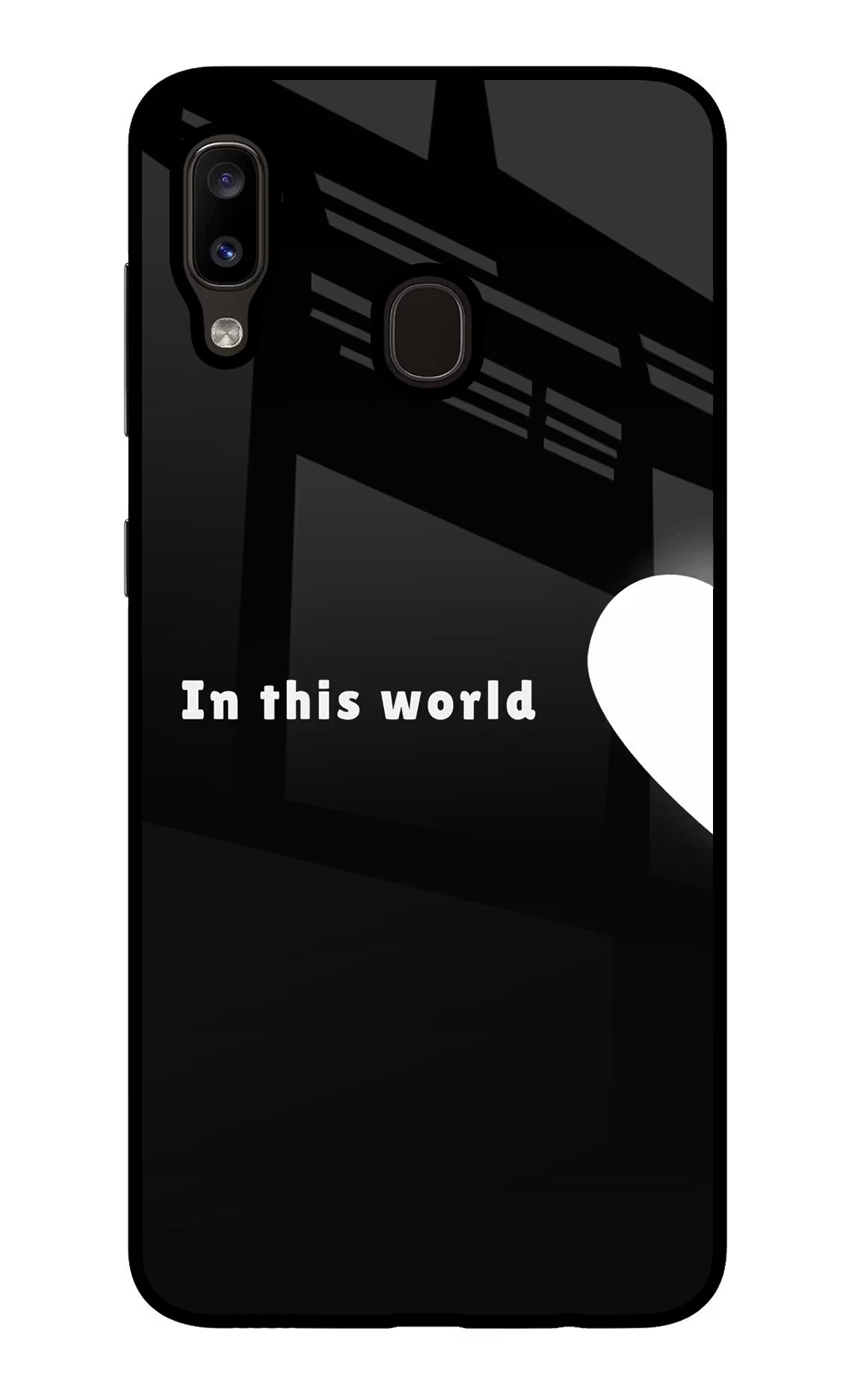 This World Samsung A20/M10s Glass Case - This World Samsung A20/M10s Glass Case This World Samsung A20/M10s Glass Case