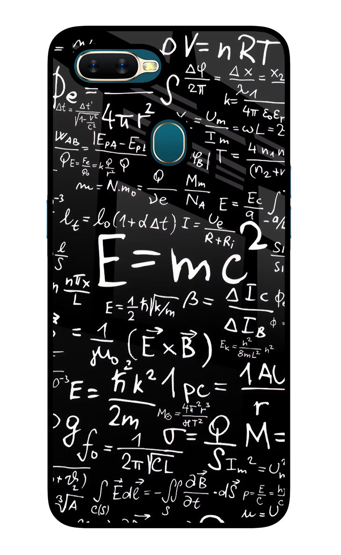 Physics Formula Oppo A7/A5s/A12 Glass Case - Physics Formula Oppo A7/A5s/A12 Glass Case Physics Formula Oppo A7/A5s/A12 Glass Case