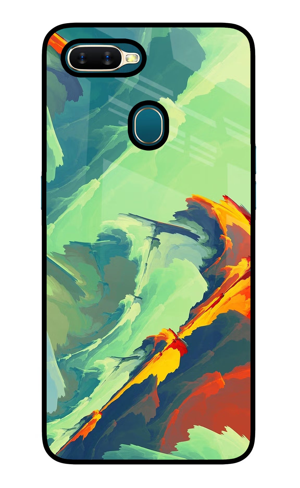 Paint Art Oppo A7/A5s/A12 Glass Case - Paint Art Oppo A7/A5s/A12 Glass Case Paint Art Oppo A7/A5s/A12 Glass Case