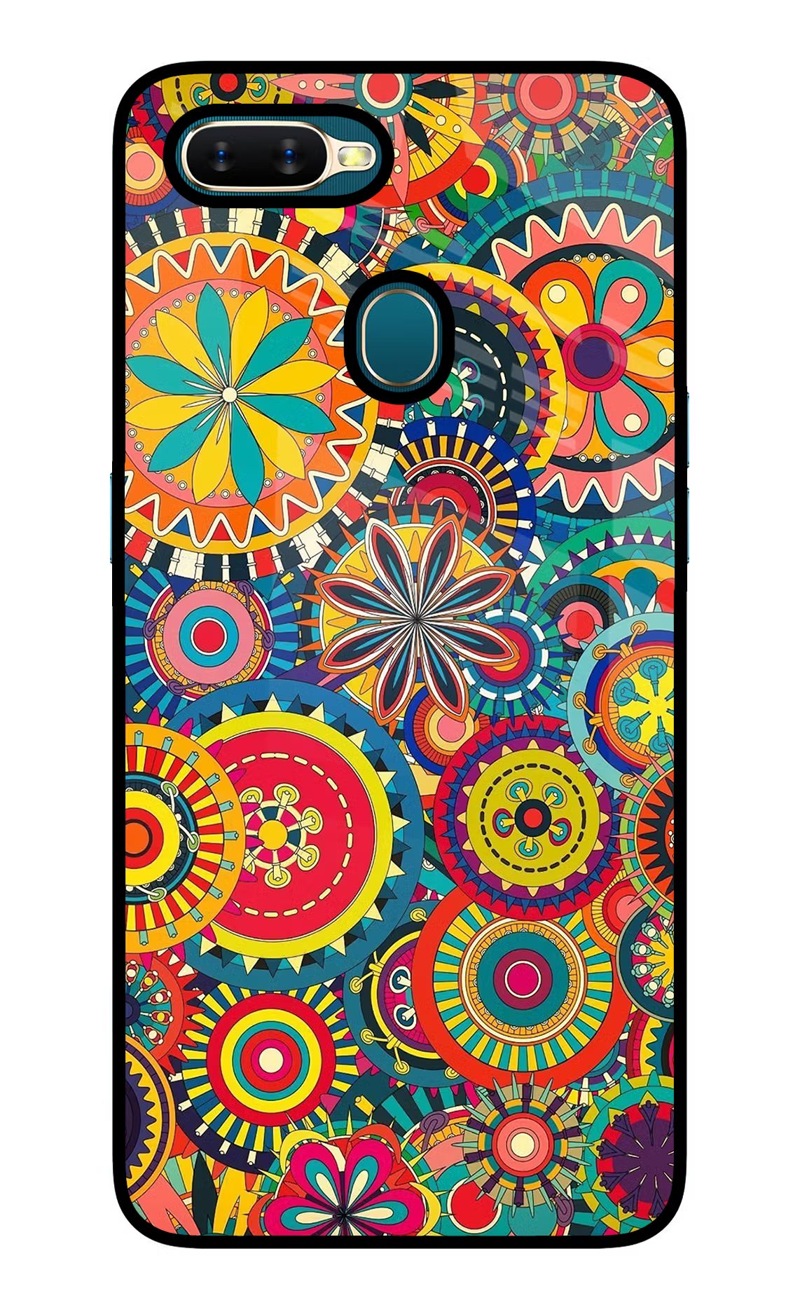 Gol Gol Art Oppo A7/A5s/A12 Glass Case - Gol Gol Art Oppo A7/A5s/A12 Glass Case Gol Gol Art Oppo A7/A5s/A12 Glass Case