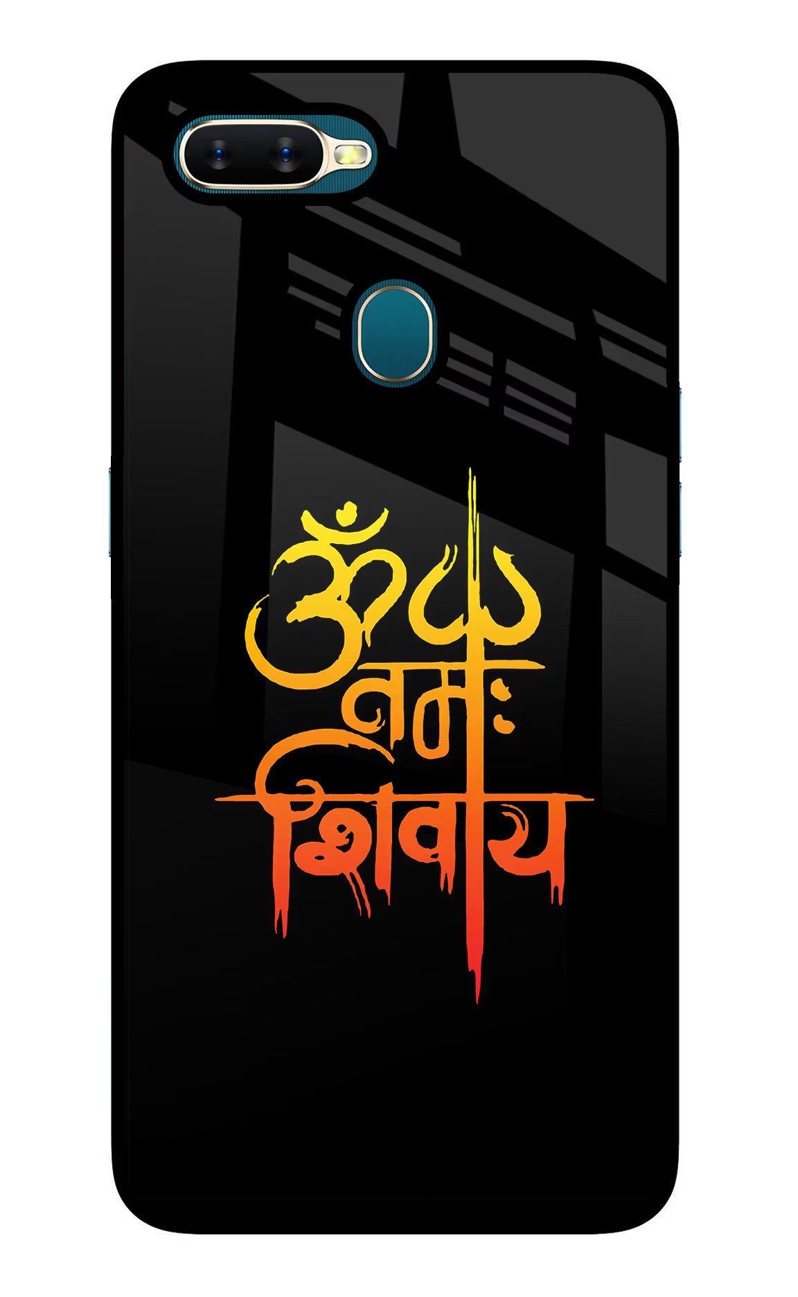 Om Namah Shivay Oppo A7/A5s/A12 Glass Case - Om Namah Shivay Oppo A7/A5s/A12 Glass Case Om Namah Shivay Oppo A7/A5s/A12 Glass Case