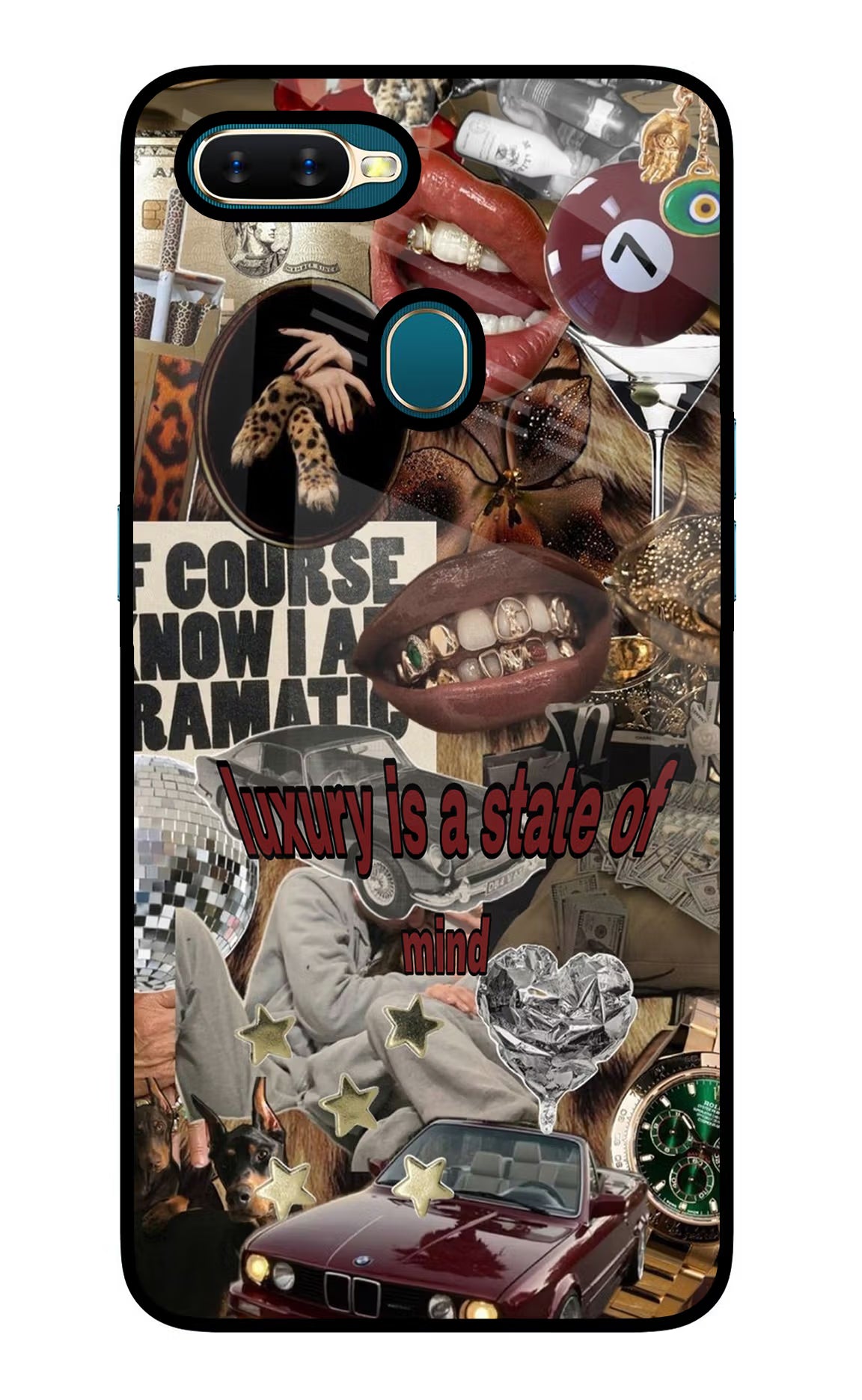 Luxury Oppo A7/A5s/A12 Glass Case - Luxury Oppo A7/A5s/A12 Glass Case Luxury Oppo A7/A5s/A12 Glass Case