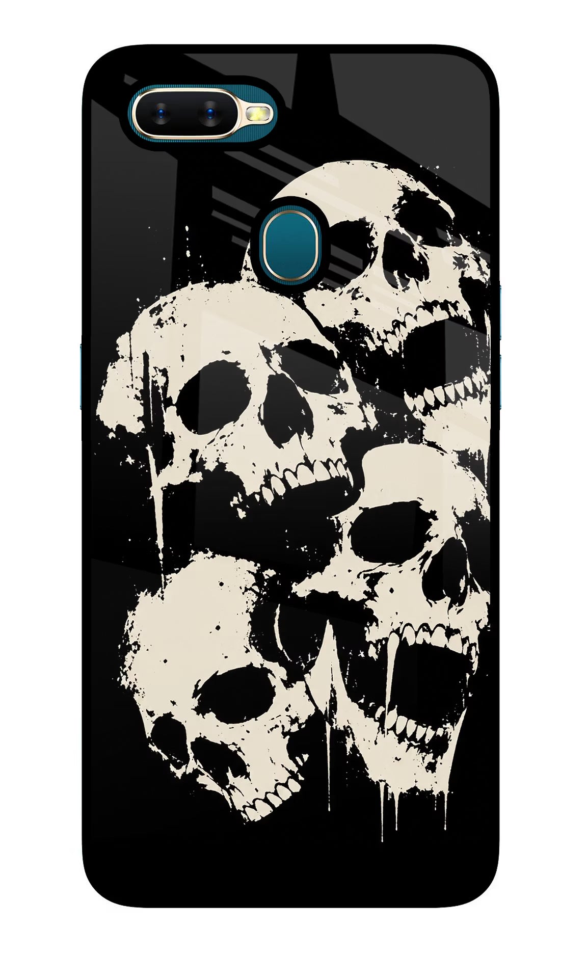 Dead Stack Oppo A7/A5s/A12 Glass Case - Dead Stack Oppo A7/A5s/A12 Glass Case Dead Stack Oppo A7/A5s/A12 Glass Case