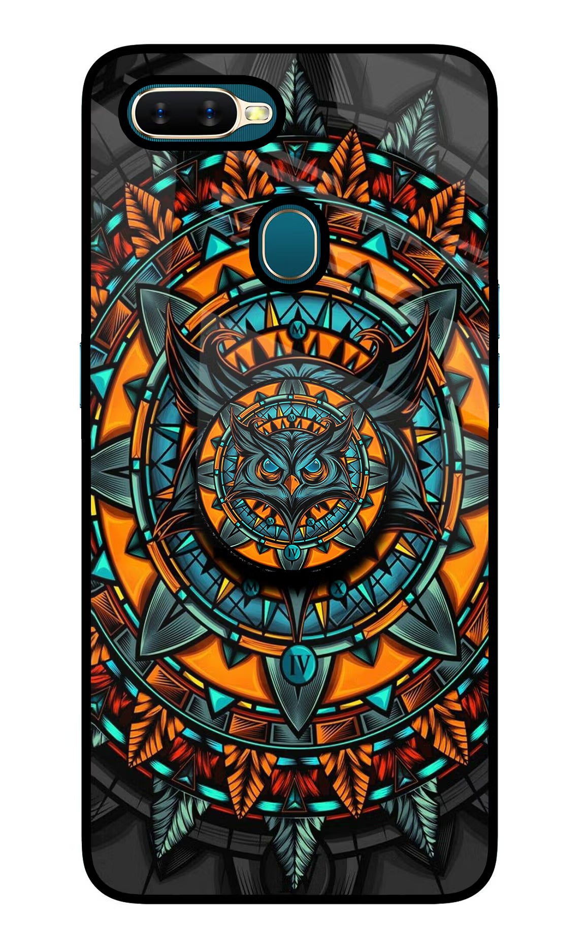 Angry Owl Oppo A7/A5s/A12 Glass Case - Angry Owl Oppo A7/A5s/A12 Glass Case Angry Owl Oppo A7/A5s/A12 Glass Case