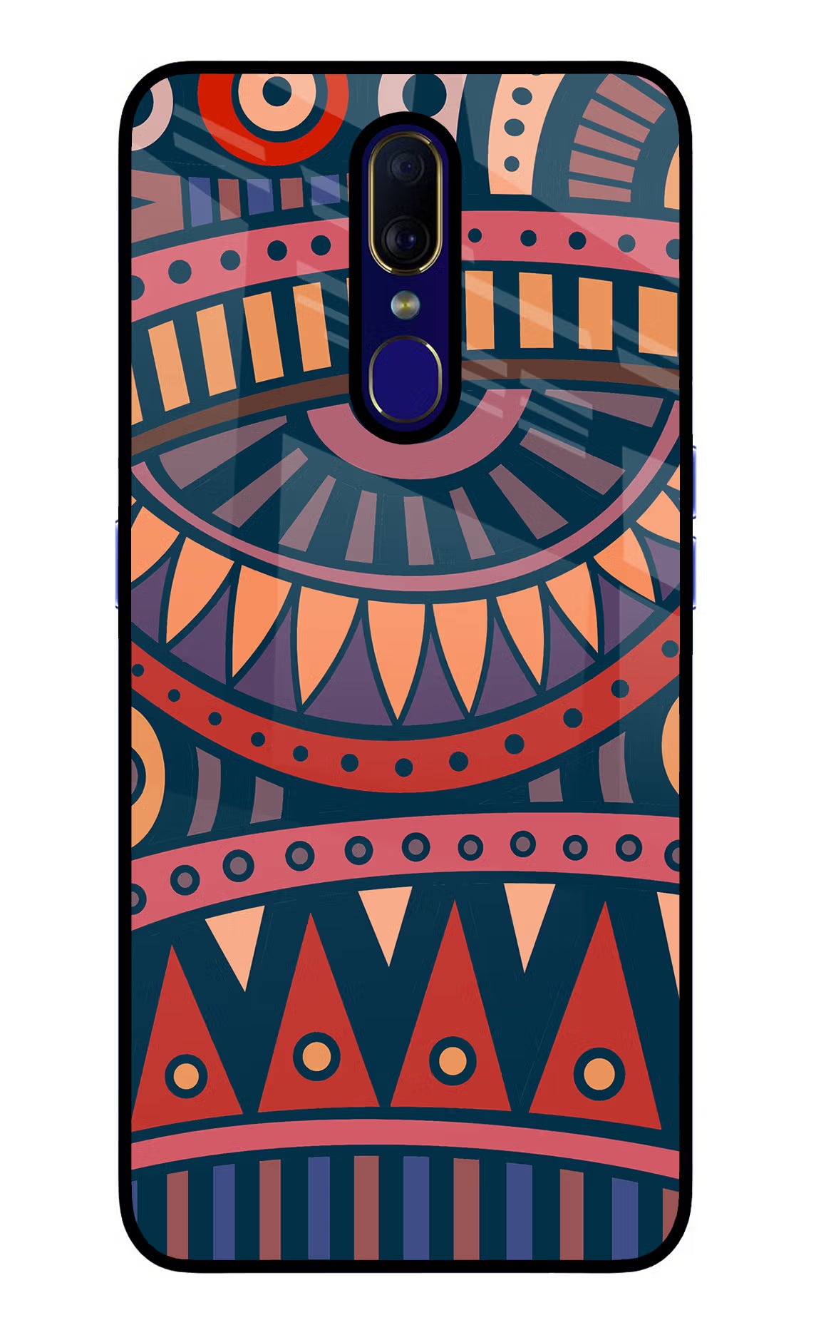 African Culture Design Oppo F11 Glass Case - African Culture Design Oppo F11 Glass Case African Culture Design Oppo F11 Glass Case