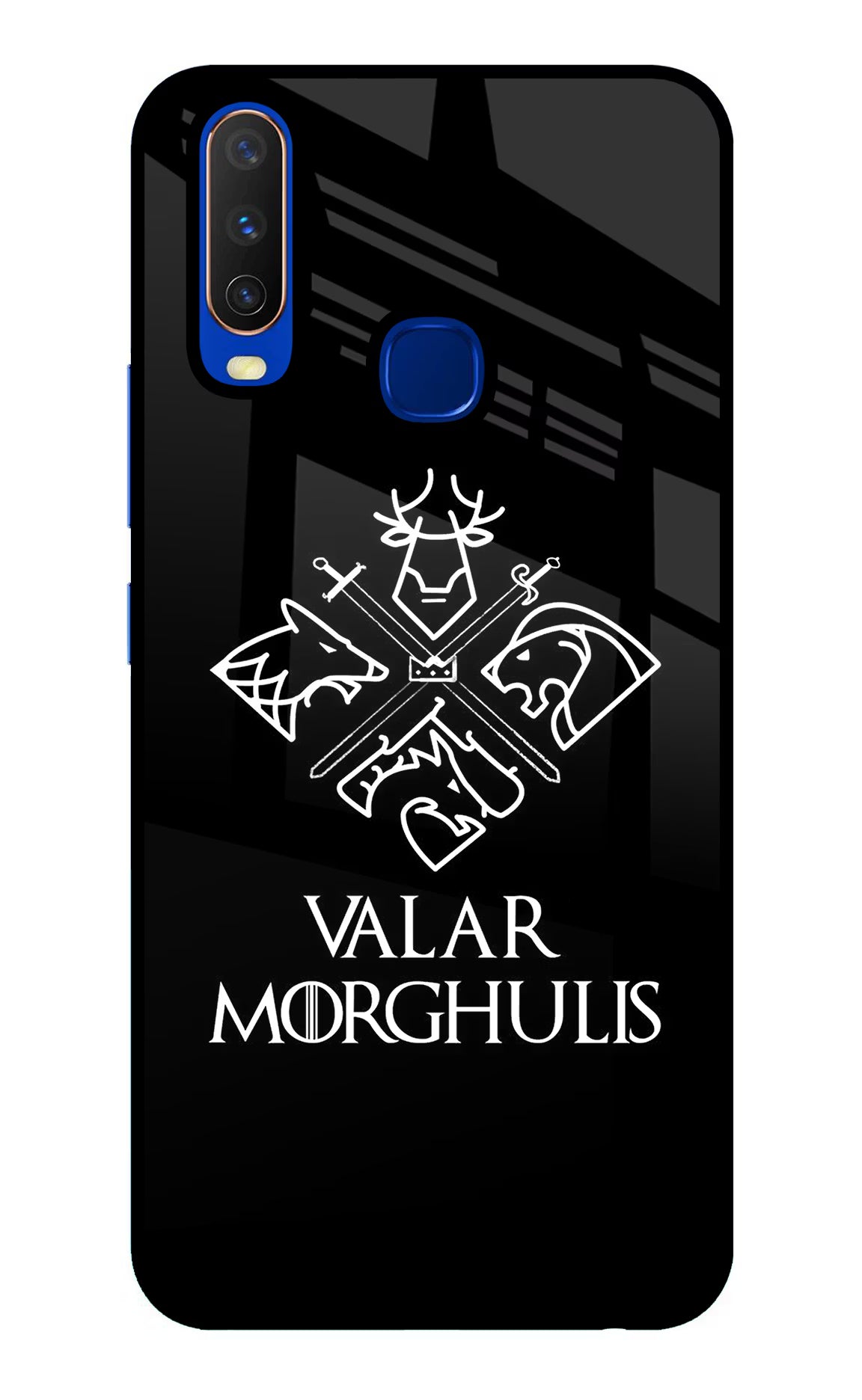 Valar Morghulis | Game Of Thrones Vivo Y15/Y17 Glass Case - Valar Morghulis | Game Of Thrones Vivo Y15/Y17 Glass Case Valar Morghulis | Game Of Thrones Vivo Y15/Y17 Glass Case