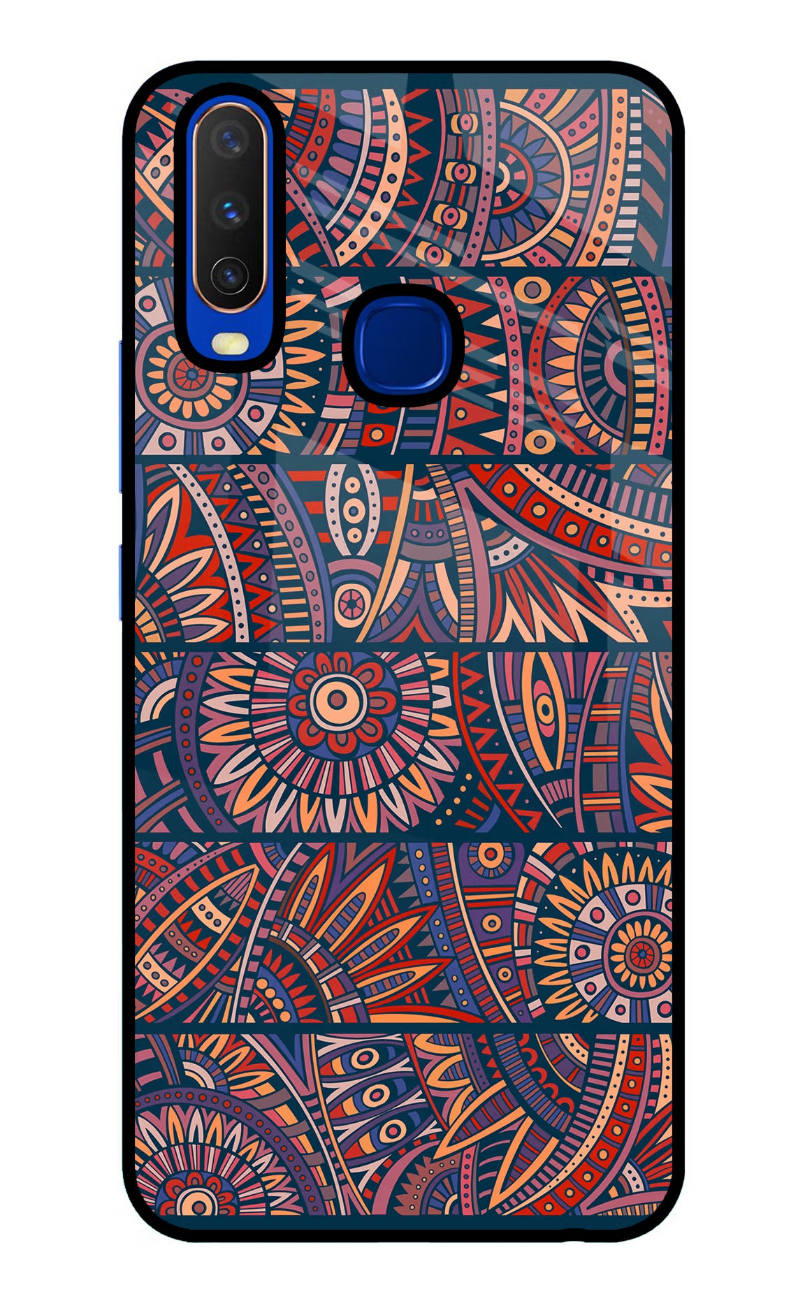 African Culture Design Vivo Y15/Y17 Glass Case - African Culture Design Vivo Y15/Y17 Glass Case African Culture Design Vivo Y15/Y17 Glass Case