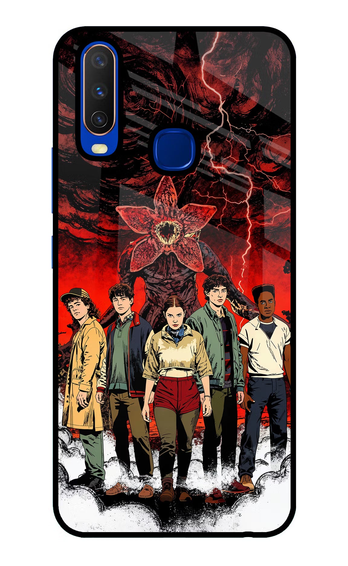 Ordinary Things Characters Vivo Y15/Y17 Glass Case - Ordinary Things Characters Vivo Y15/Y17 Glass Case Ordinary Things Characters Vivo Y15/Y17 Glass Case