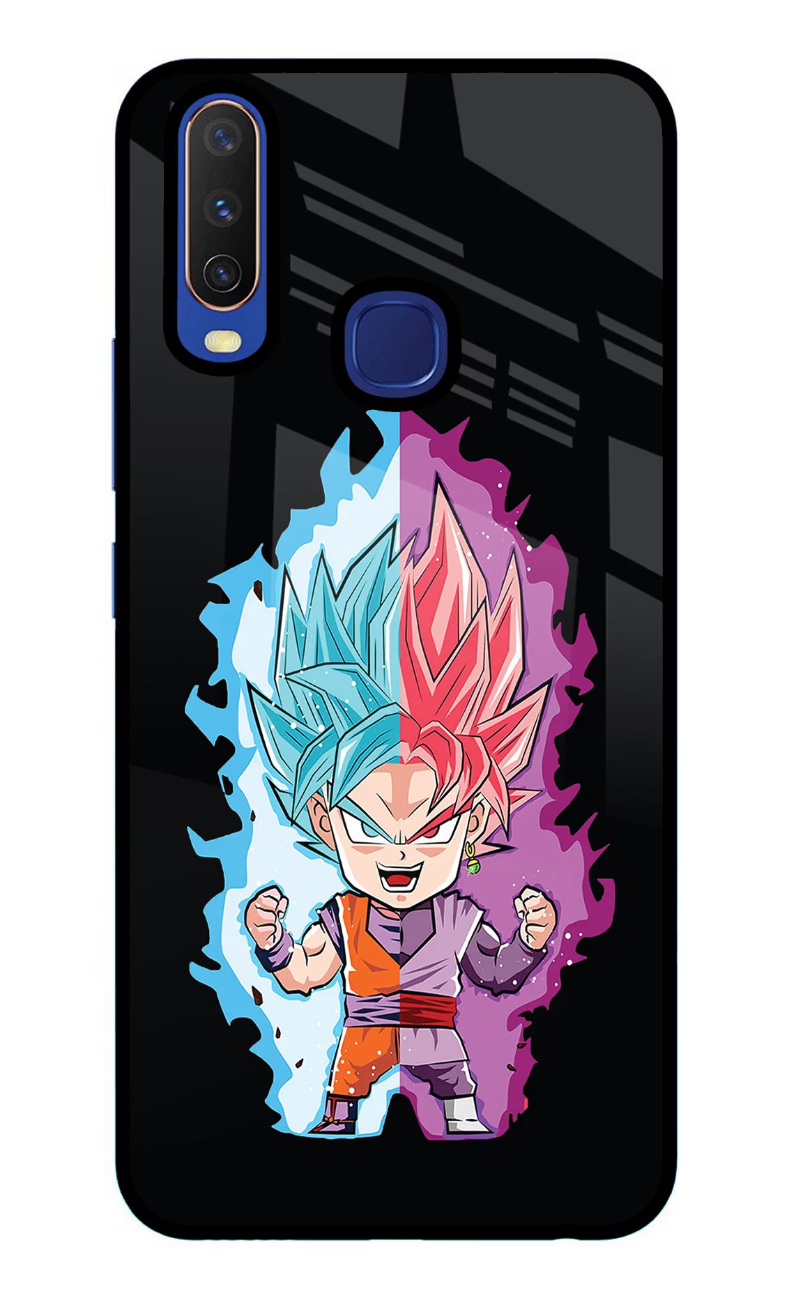 Chota Goku Vivo Y11/Y12/U10 Glass Case - Chota Goku Vivo Y11/Y12/U10 Glass Case Chota Goku Vivo Y11/Y12/U10 Glass Case