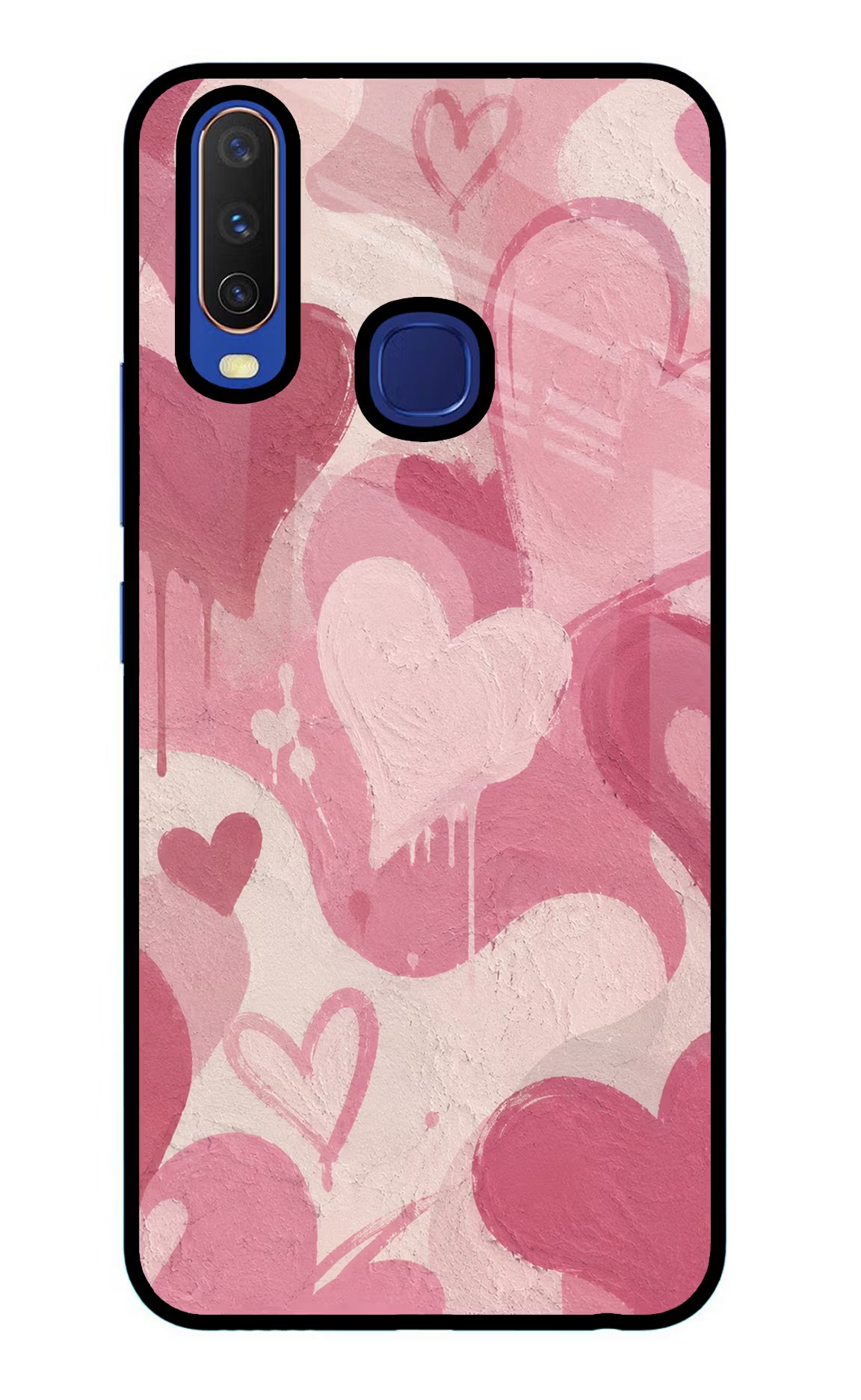 Hearty case Vivo Y11/Y12/U10 Glass Case - Hearty case Vivo Y11/Y12/U10 Glass Case Hearty case Vivo Y11/Y12/U10 Glass Case