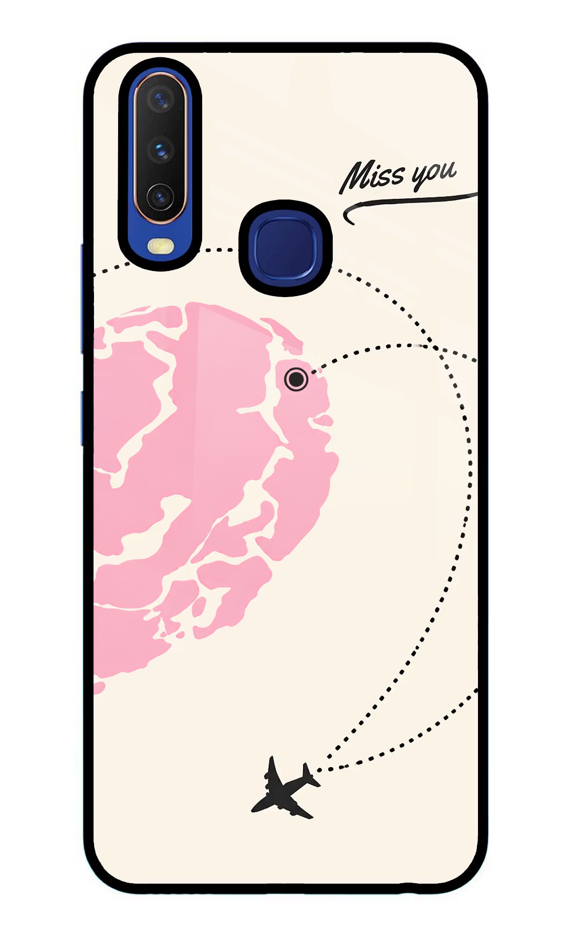 Miss Orbit Vivo Y11/Y12/U10 Glass Case - Miss Orbit Vivo Y11/Y12/U10 Glass Case Miss Orbit Vivo Y11/Y12/U10 Glass Case