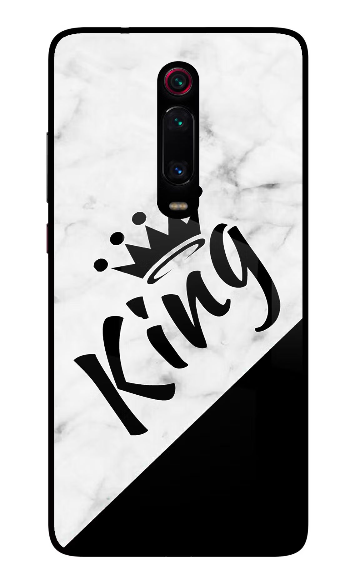 King Redmi K20/K20 Pro Glass Case - King Redmi K20/K20 Pro Glass Case King Redmi K20/K20 Pro Glass Case