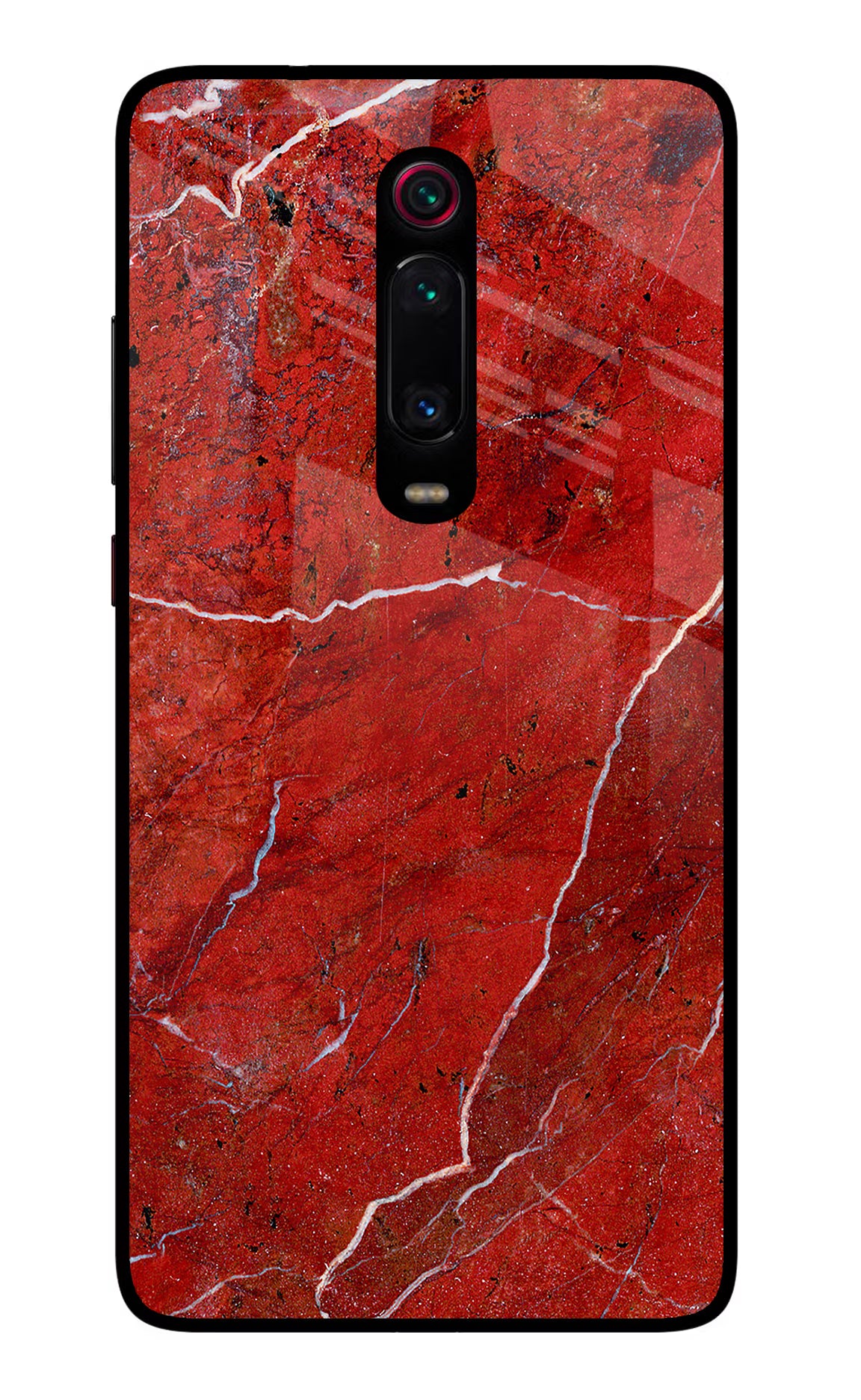 Red Marble Design Redmi K20/K20 Pro Glass Case - Red Marble Design Redmi K20/K20 Pro Glass Case Red Marble Design Redmi K20/K20 Pro Glass Case