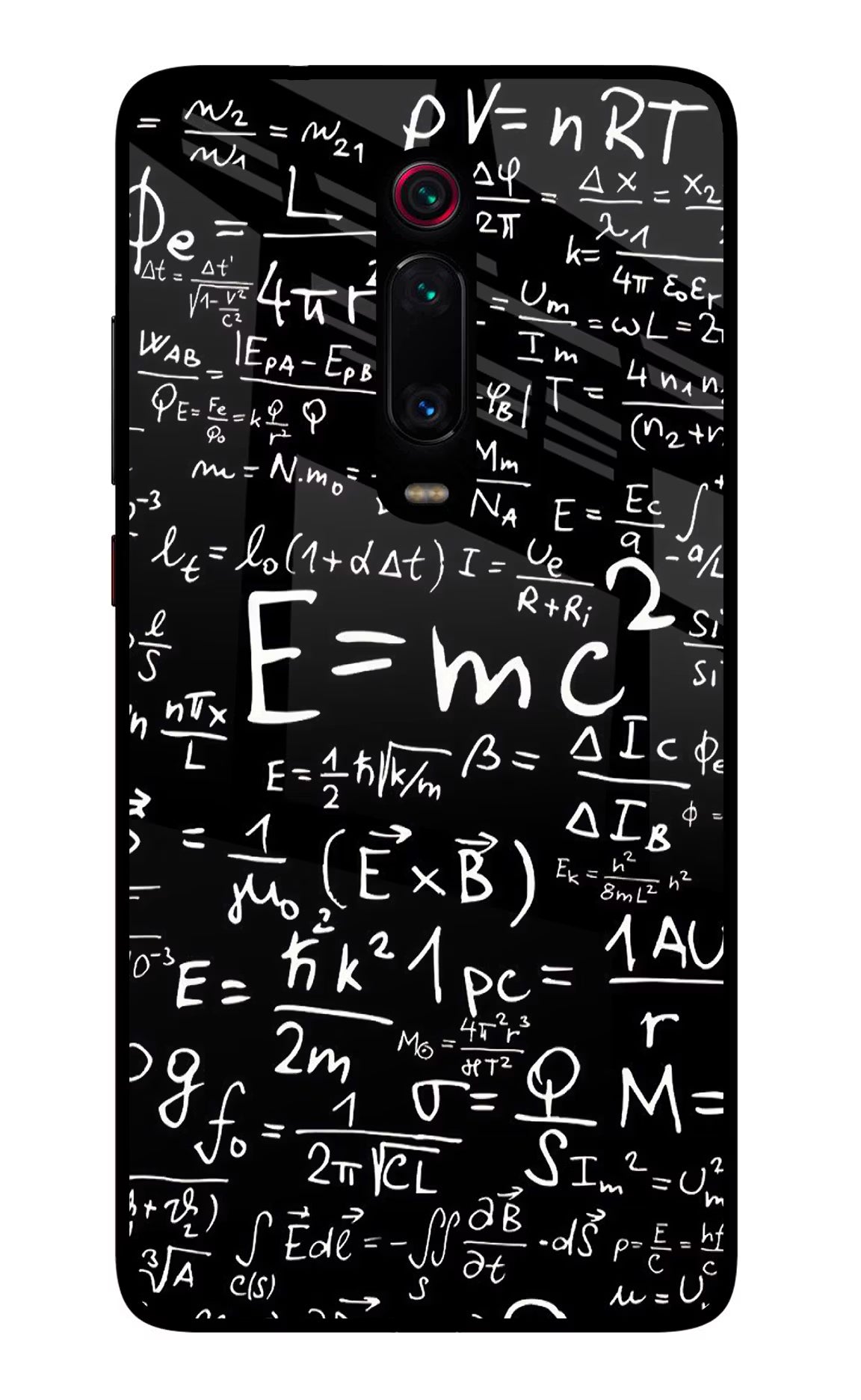 Physics Formula Redmi K20/K20 Pro Glass Case - Physics Formula Redmi K20/K20 Pro Glass Case Physics Formula Redmi K20/K20 Pro Glass Case