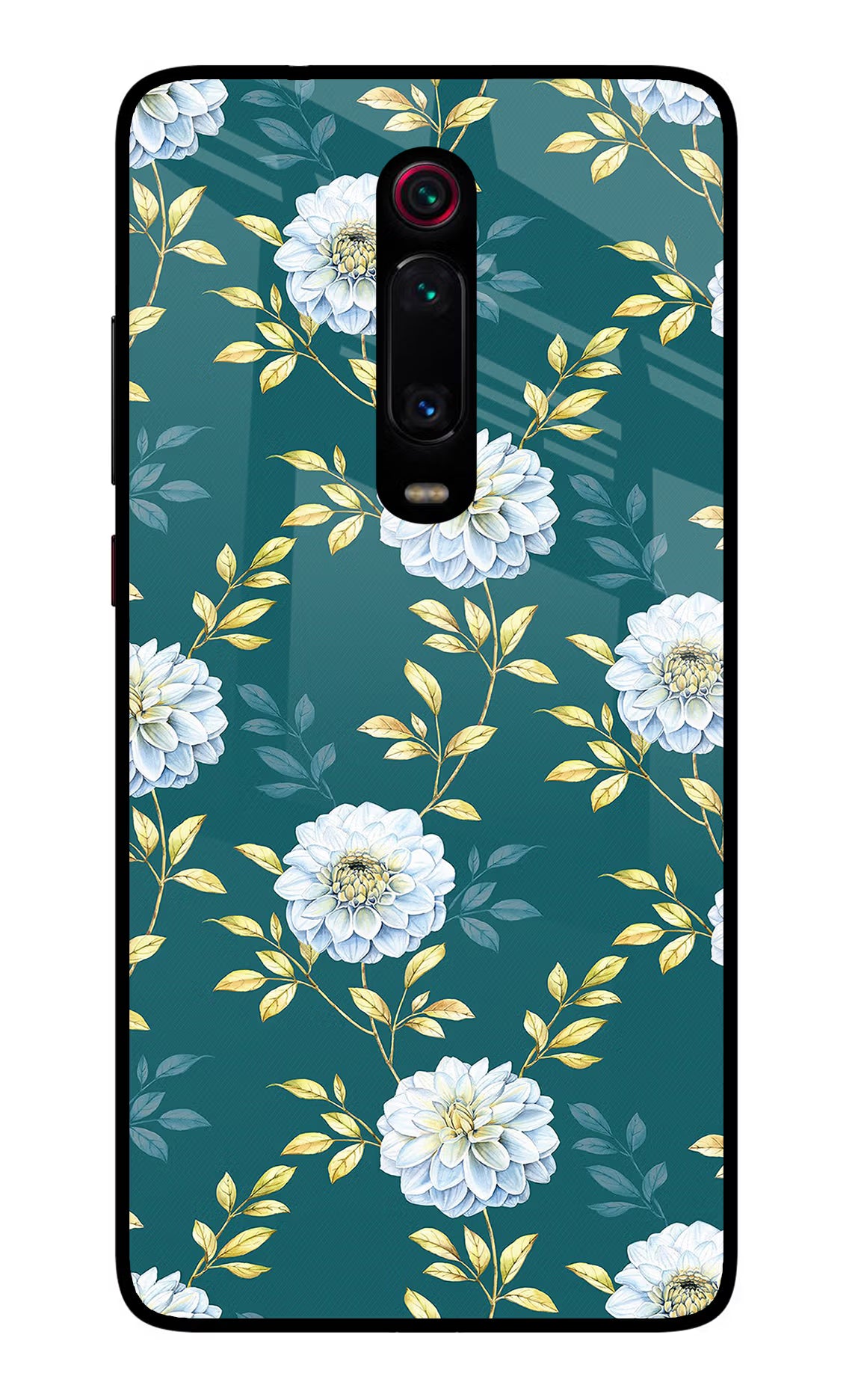 Flowers Redmi K20/K20 Pro Glass Case - Flowers Redmi K20/K20 Pro Glass Case Flowers Redmi K20/K20 Pro Glass Case