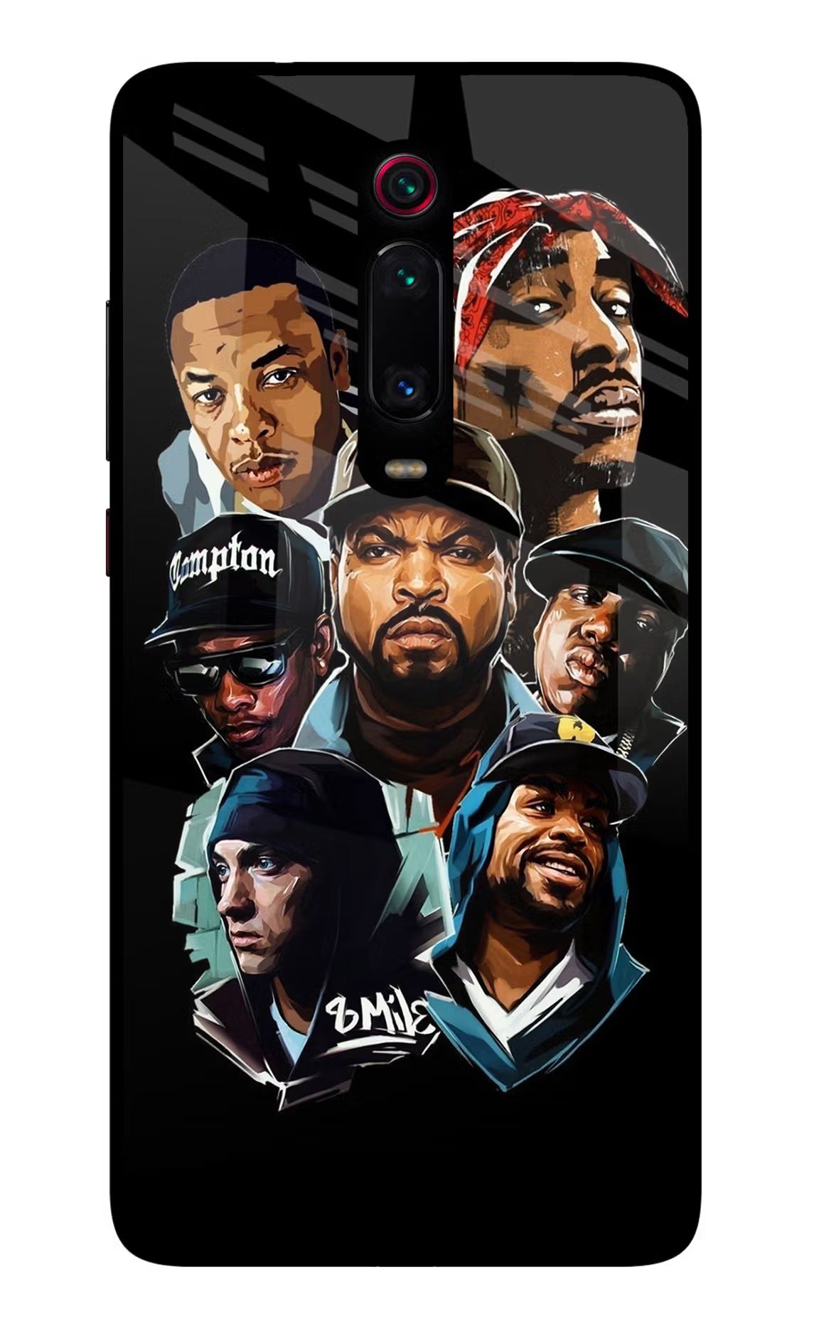 Rappers Redmi K20/K20 Pro Glass Case - Rappers Redmi K20/K20 Pro Glass Case Rappers Redmi K20/K20 Pro Glass Case