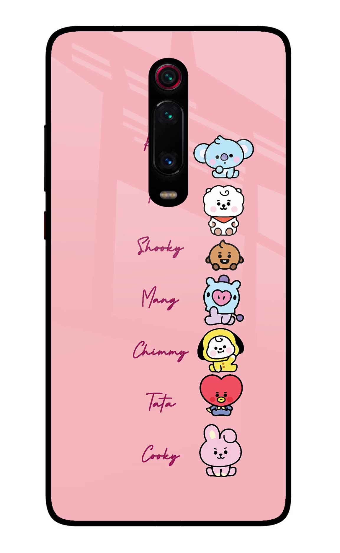 BTS names Redmi K20/K20 Pro Glass Case - BTS names Redmi K20/K20 Pro Glass Case BTS names Redmi K20/K20 Pro Glass Case