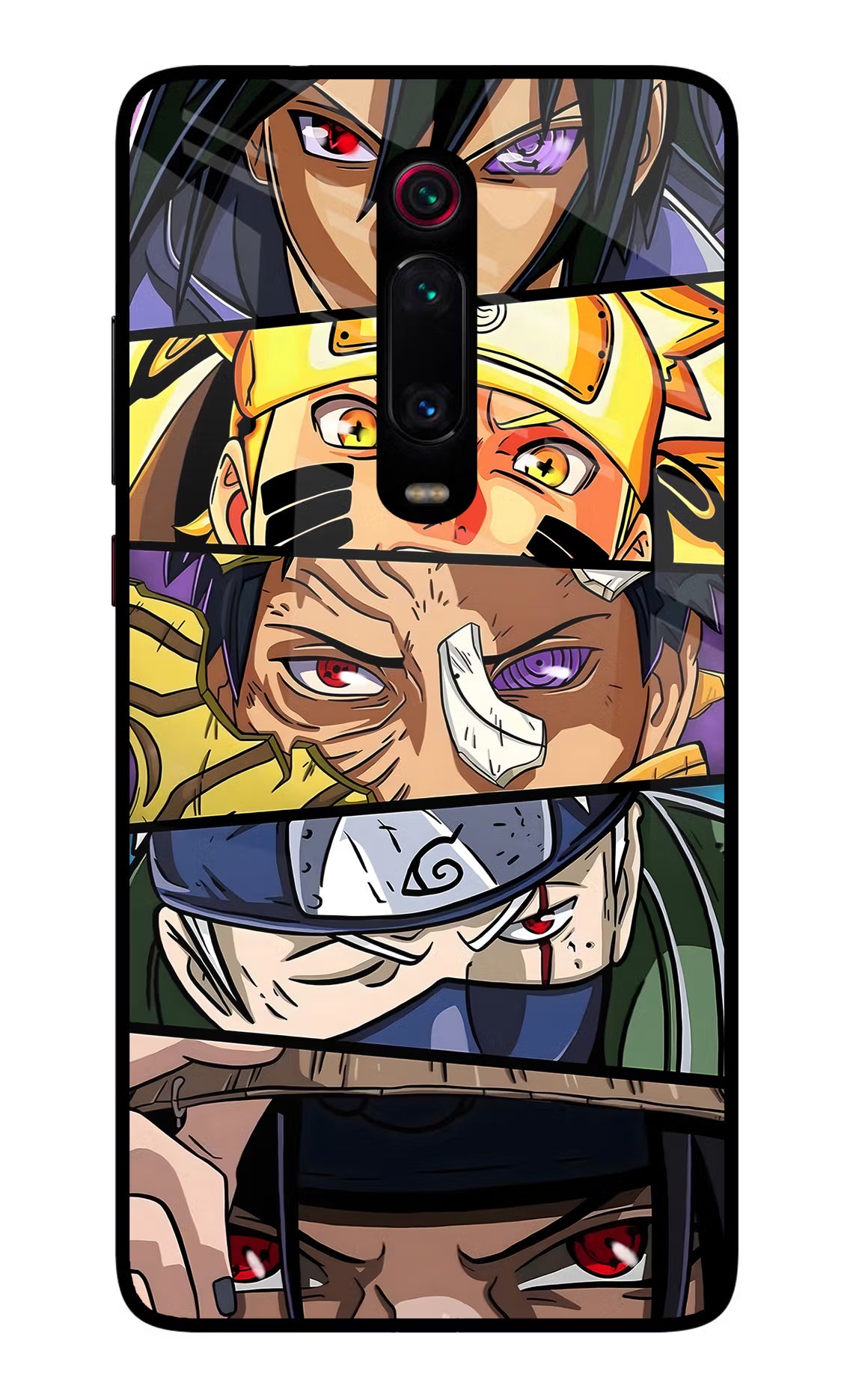 Naruto Character Redmi K20/K20 Pro Glass Case - Naruto Character Redmi K20/K20 Pro Glass Case Naruto Character Redmi K20/K20 Pro Glass Case