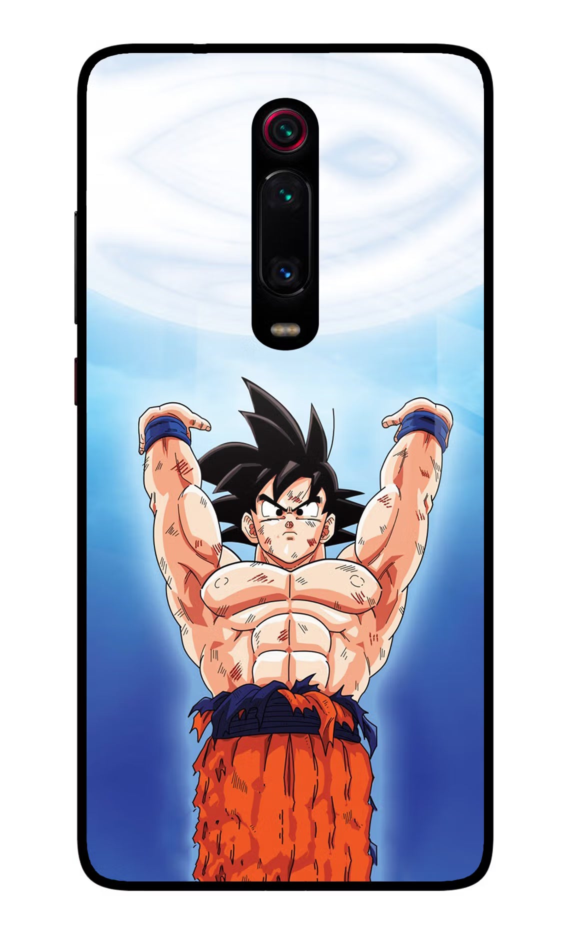 Goku Power Redmi K20/K20 Pro Glass Case - Goku Power Redmi K20/K20 Pro Glass Case Goku Power Redmi K20/K20 Pro Glass Case