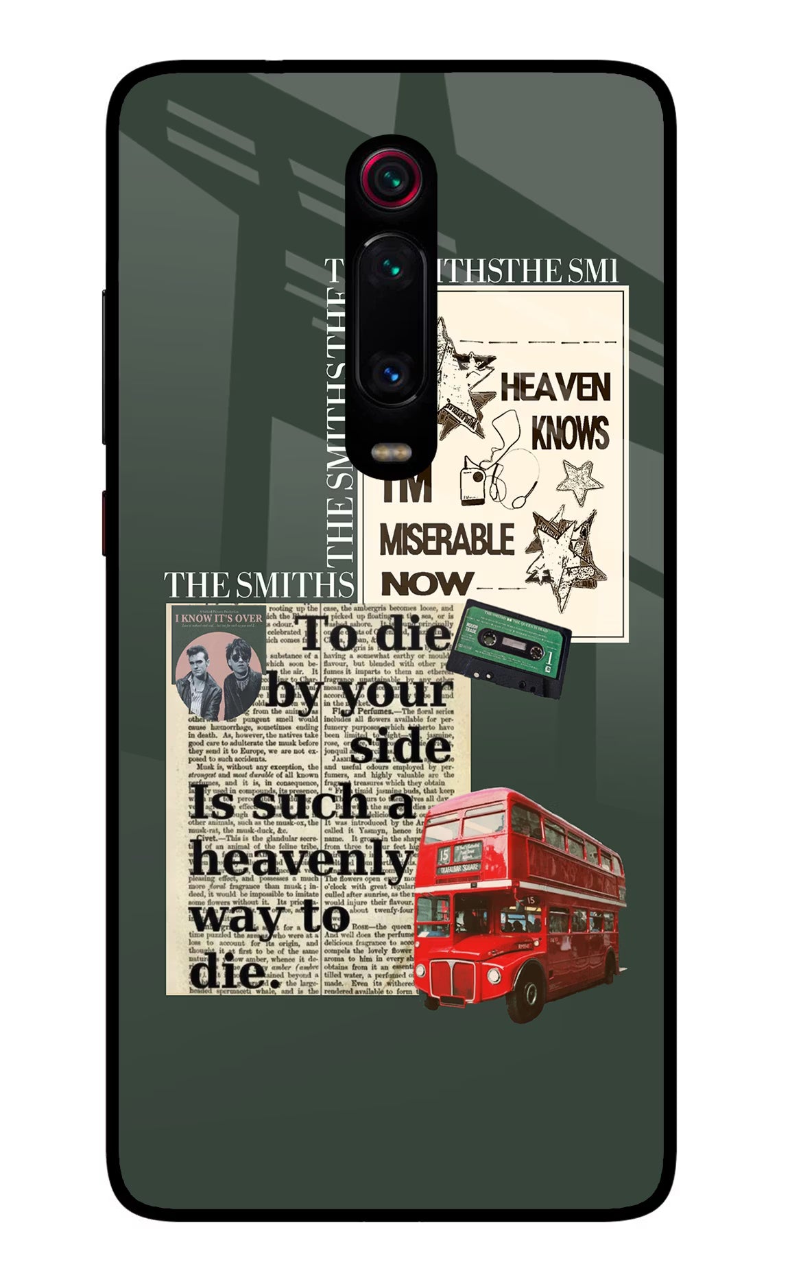 The Smiths Redmi K20/K20 Pro Glass Case - The Smiths Redmi K20/K20 Pro Glass Case The Smiths Redmi K20/K20 Pro Glass Case