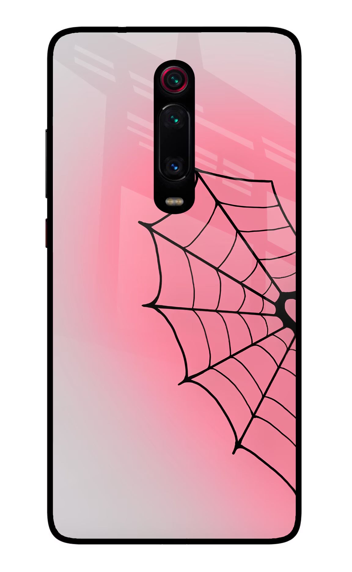 Pink Web Redmi K20/K20 Pro Glass Case - Pink Web Redmi K20/K20 Pro Glass Case Pink Web Redmi K20/K20 Pro Glass Case