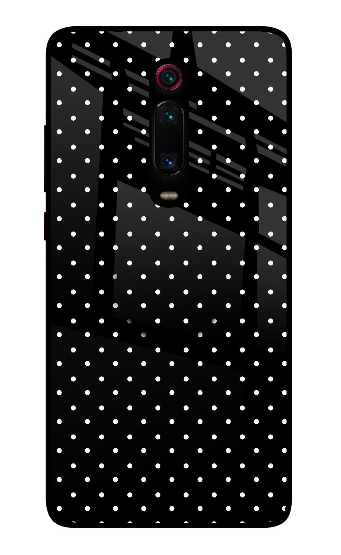 White Dots Redmi K20/K20 Pro Glass Case - White Dots Redmi K20/K20 Pro Glass Case White Dots Redmi K20/K20 Pro Glass Case
