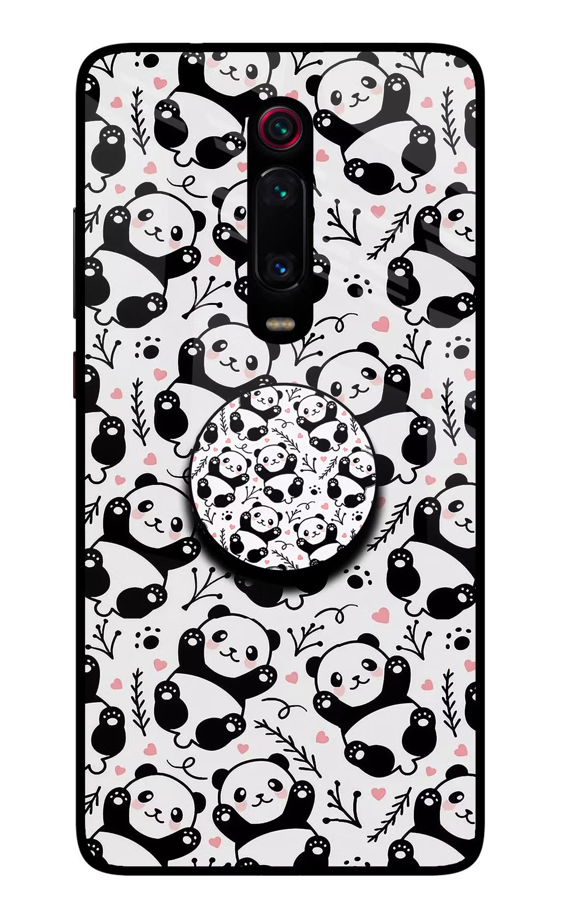 Cute Panda Redmi K20/K20 Pro Glass Case - Cute Panda Redmi K20/K20 Pro Glass Case Cute Panda Redmi K20/K20 Pro Glass Case