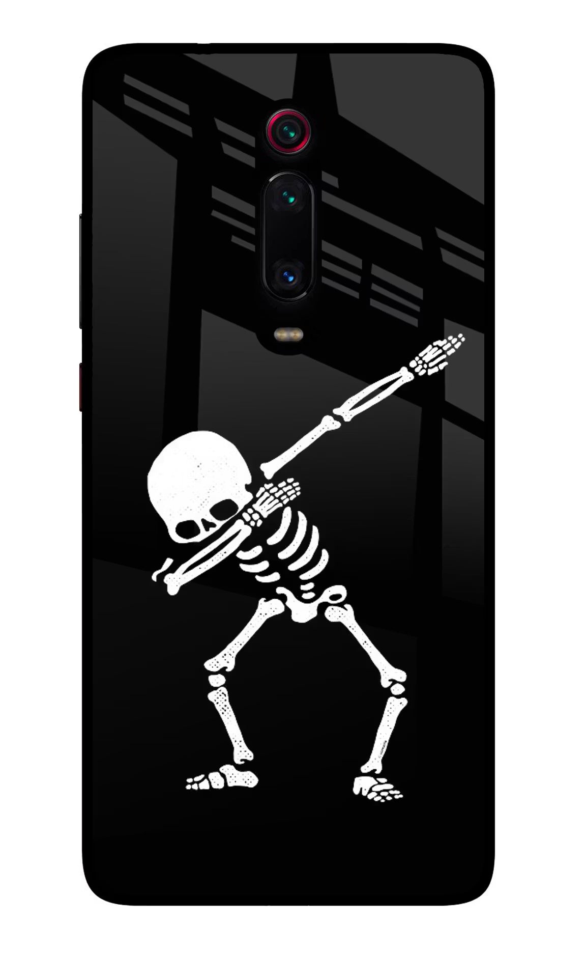 Dabbing Skeleton Art Redmi K20 Pro Glass Case - Dabbing Skeleton Art Redmi K20 Pro Glass Case Dabbing Skeleton Art Redmi K20 Pro Glass Case