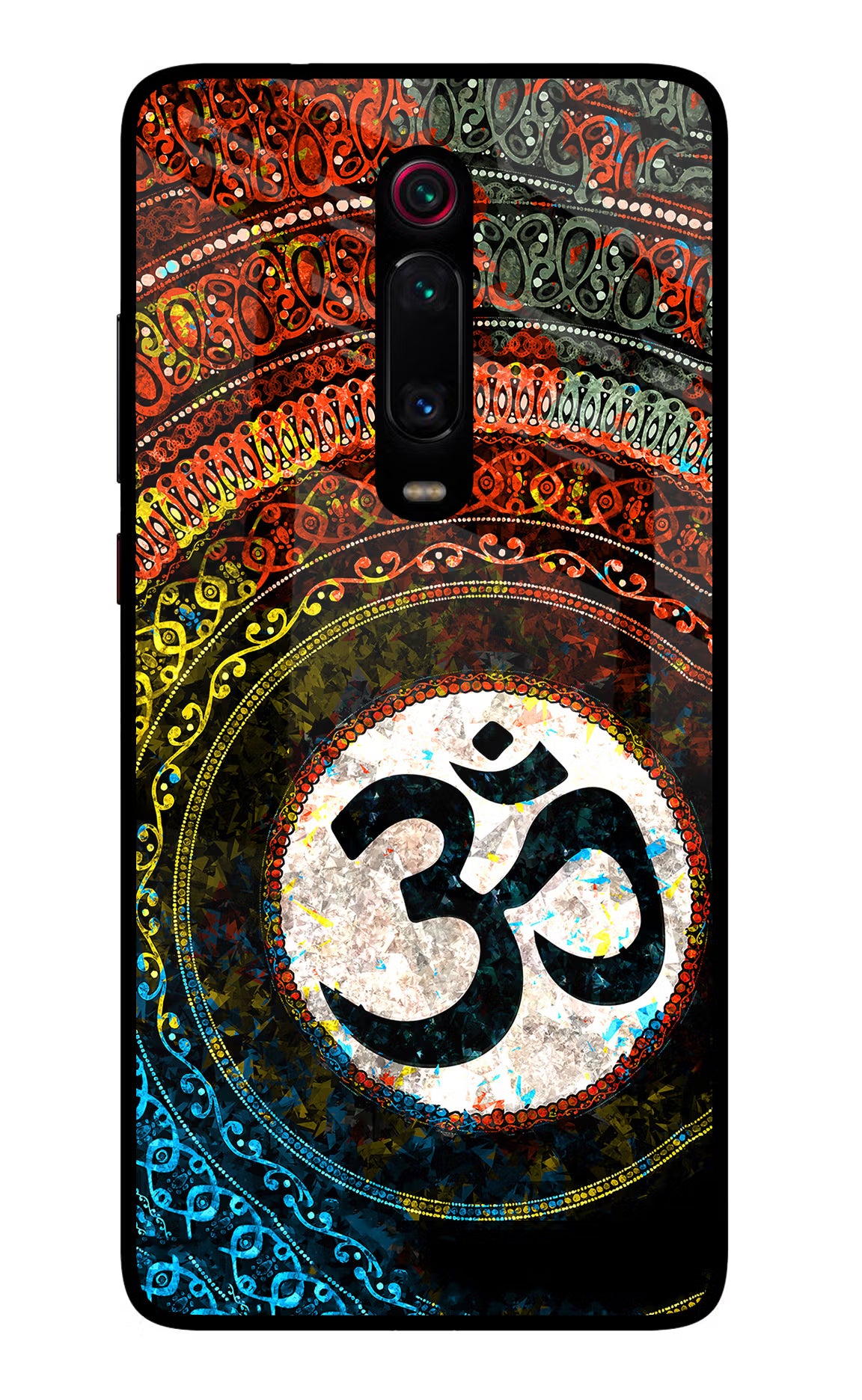 Om Cultural Redmi K20 Pro Glass Case - Om Cultural Redmi K20 Pro Glass Case Om Cultural Redmi K20 Pro Glass Case