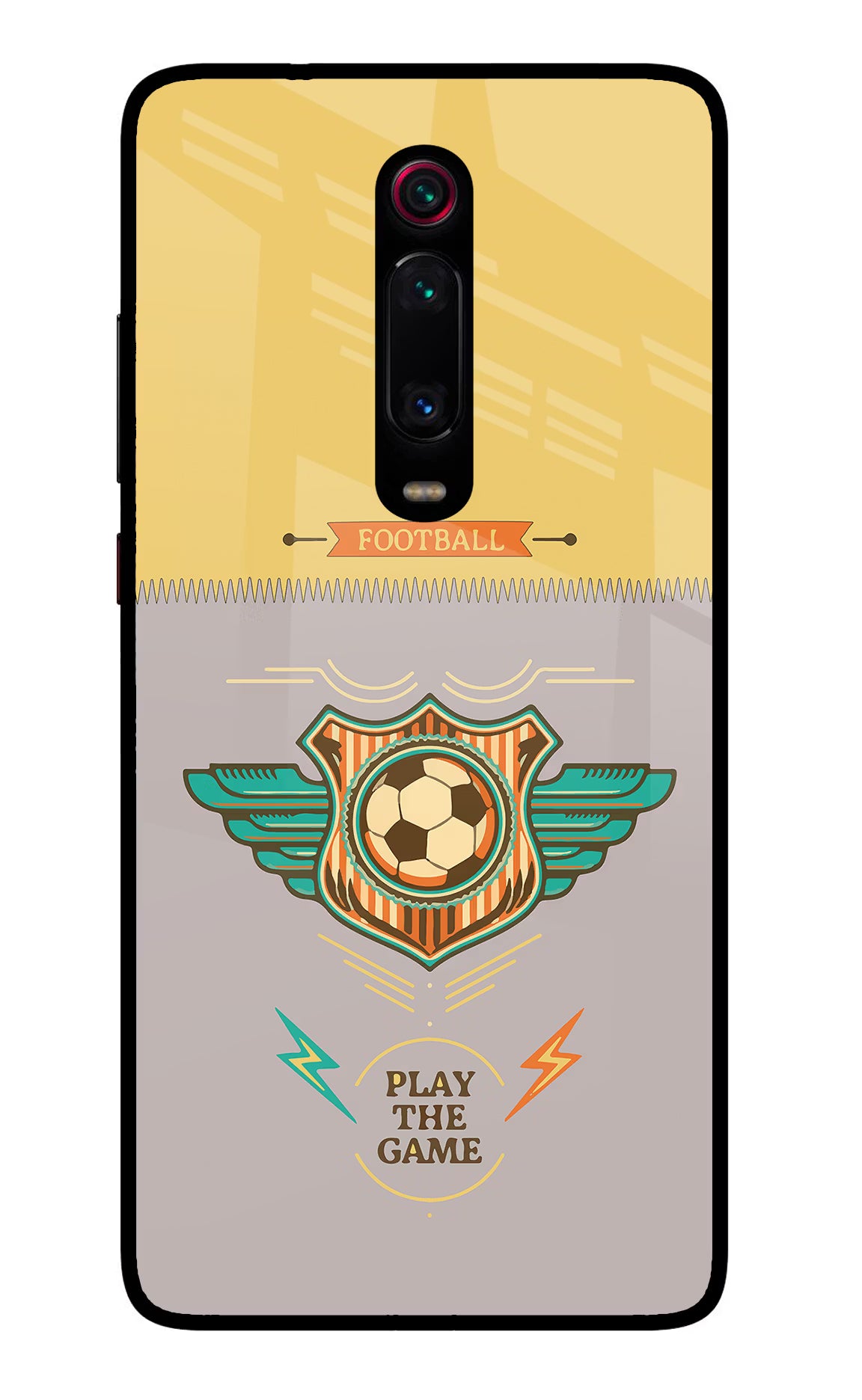 Football Redmi K20 Pro Glass Case - Football Redmi K20 Pro Glass Case Football Redmi K20 Pro Glass Case
