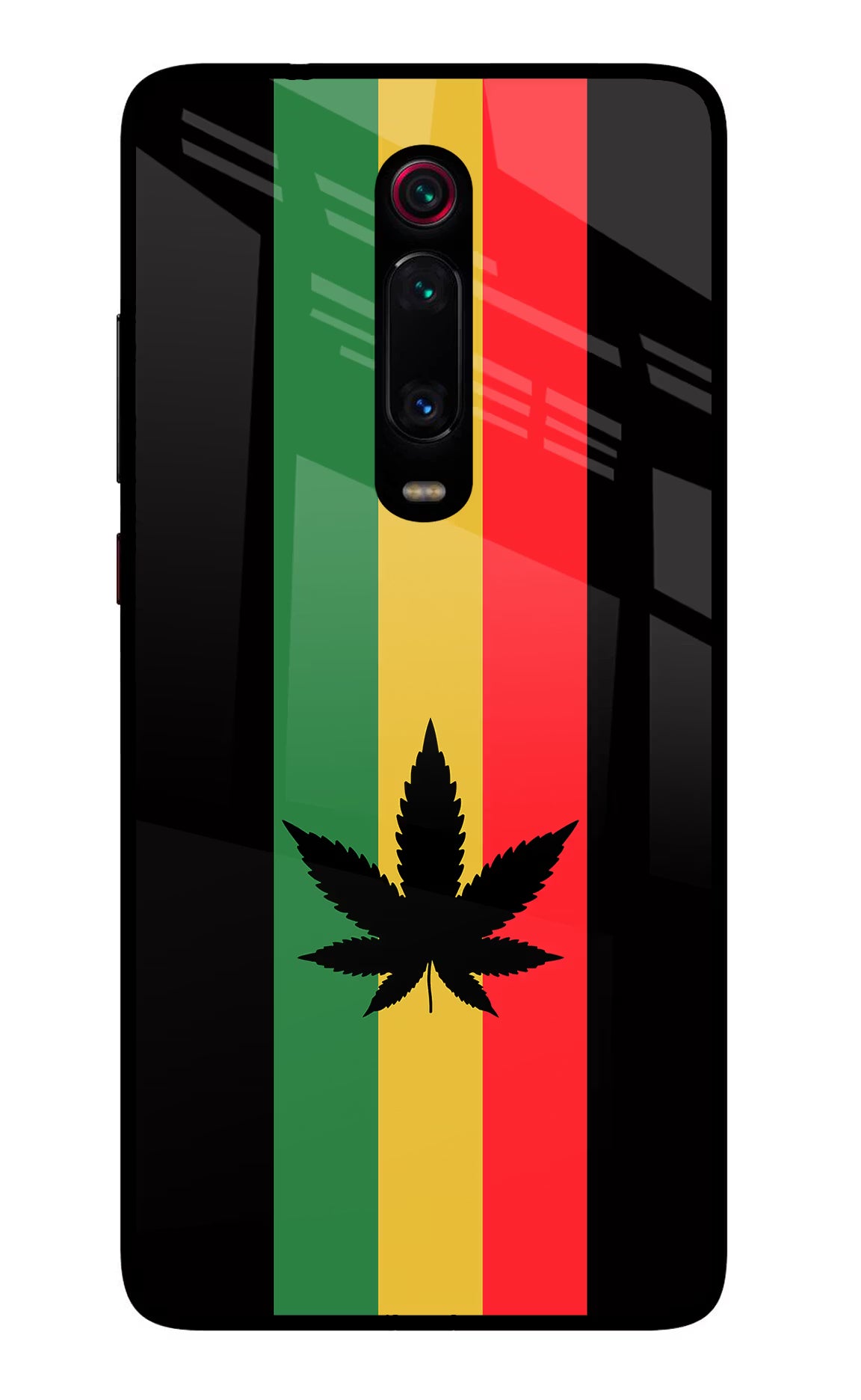 Weed Flag Redmi K20 Pro Glass Case - Weed Flag Redmi K20 Pro Glass Case Weed Flag Redmi K20 Pro Glass Case