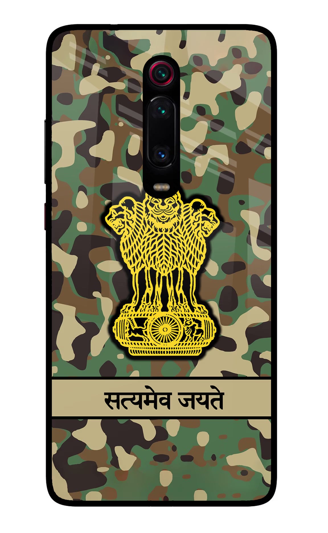 Satyamev Jayate Army Redmi K20 Pro Glass Case - Satyamev Jayate Army Redmi K20 Pro Glass Case Satyamev Jayate Army Redmi K20 Pro Glass Case
