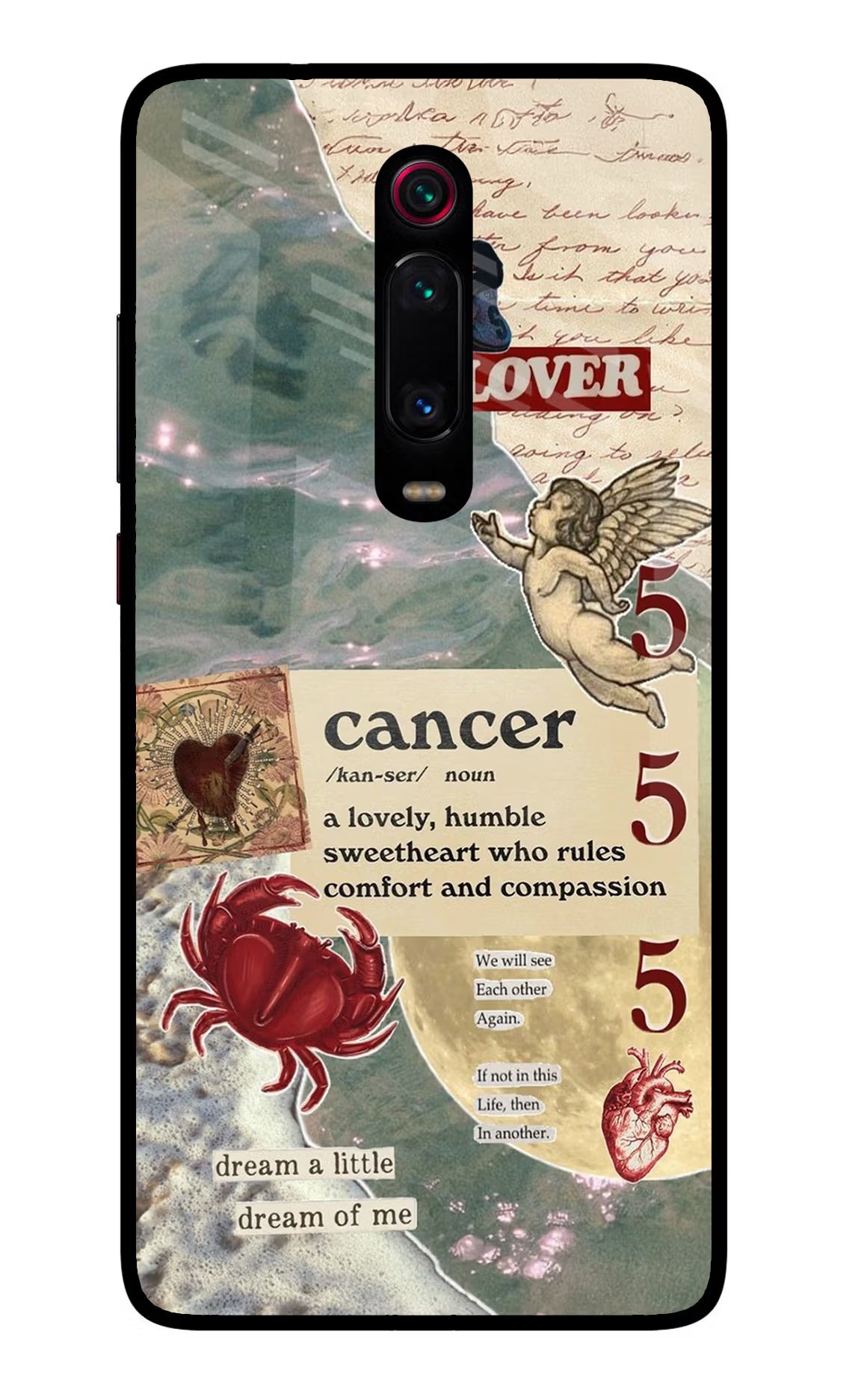 Cancer Zodiac Redmi K20 Pro Glass Case - Cancer Zodiac Redmi K20 Pro Glass Case Cancer Zodiac Redmi K20 Pro Glass Case