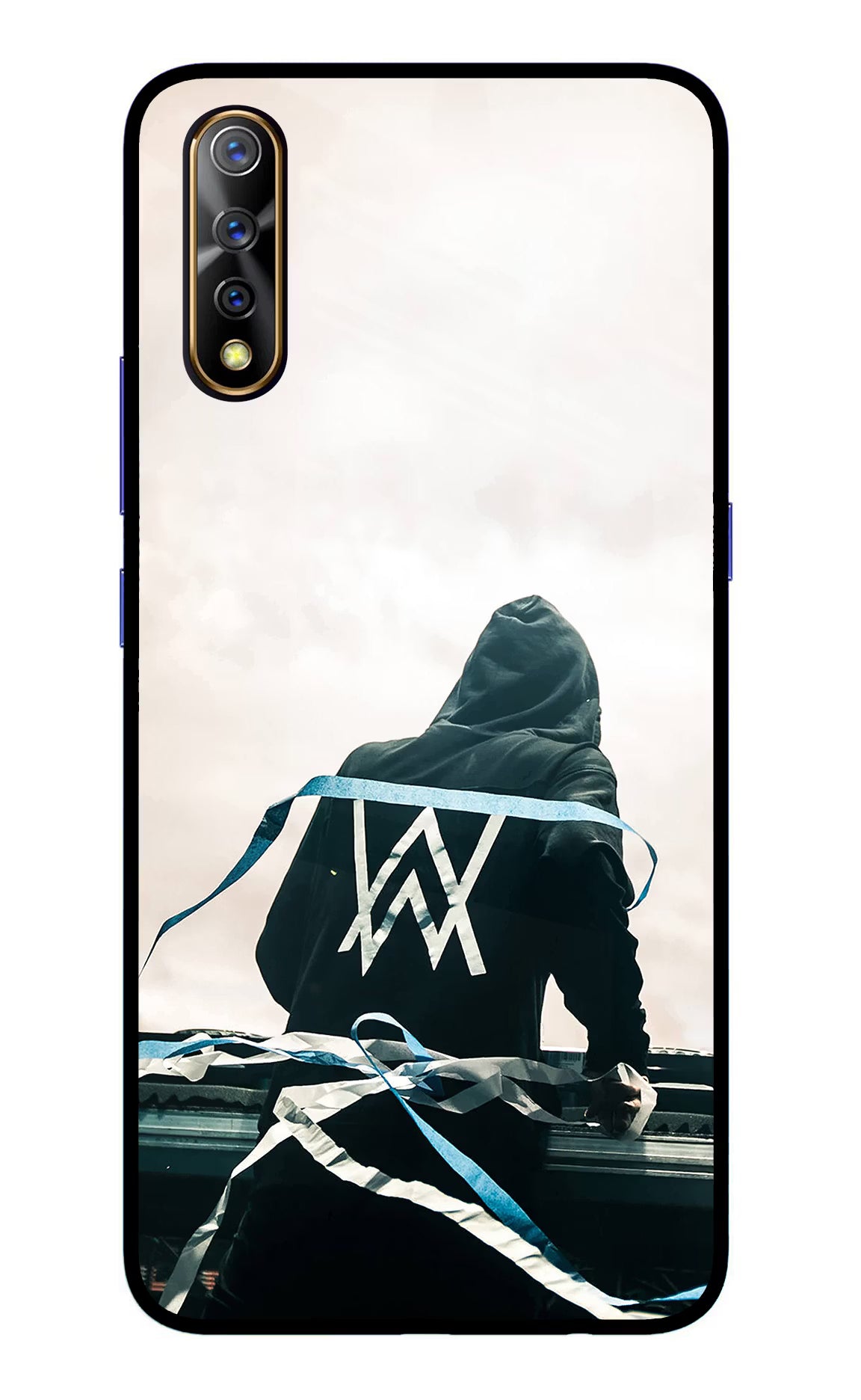 Alan Walker Vivo S1/Z1x Glass Case - Alan Walker Vivo S1/Z1x Glass Case Alan Walker Vivo S1/Z1x Glass Case