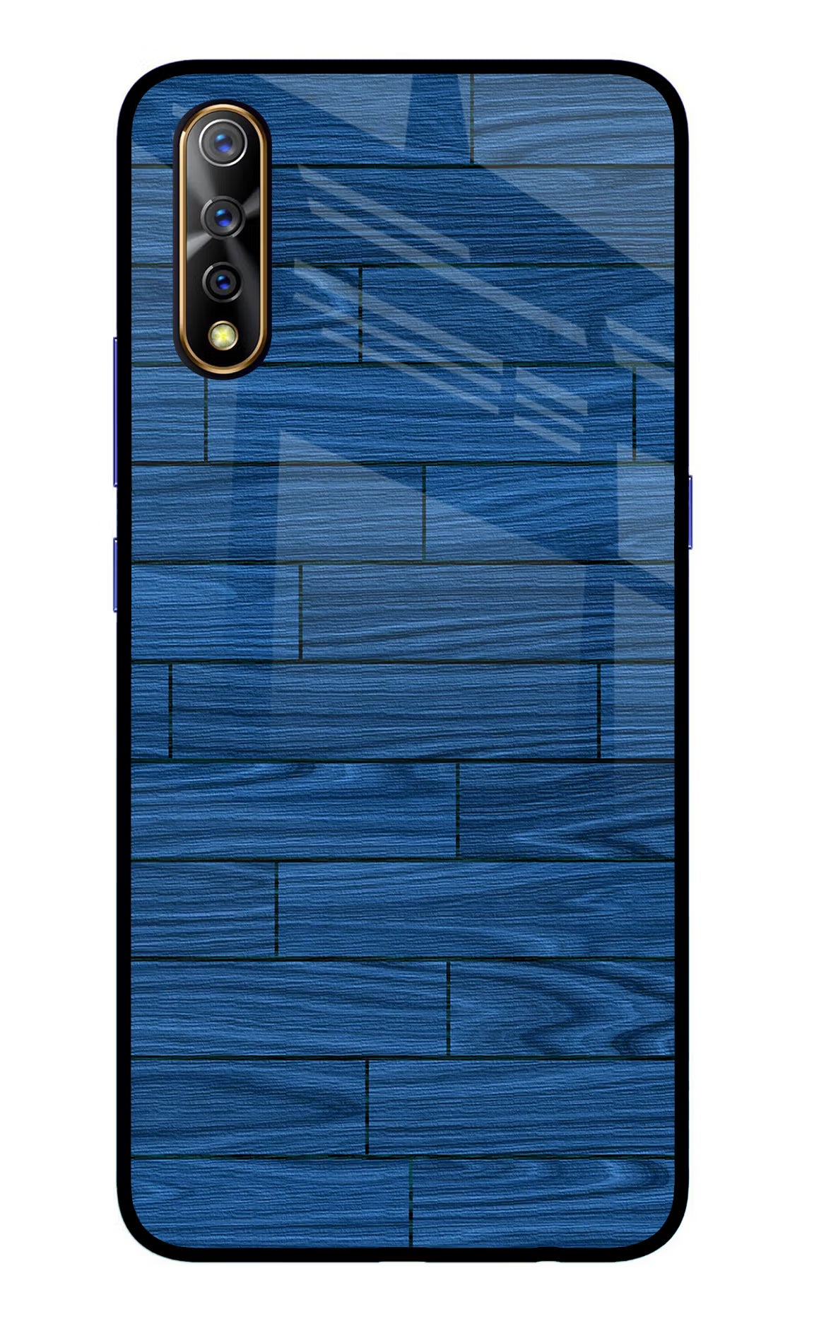Wooden Texture Vivo S1/Z1x Glass Case - Wooden Texture Vivo S1/Z1x Glass Case Wooden Texture Vivo S1/Z1x Glass Case