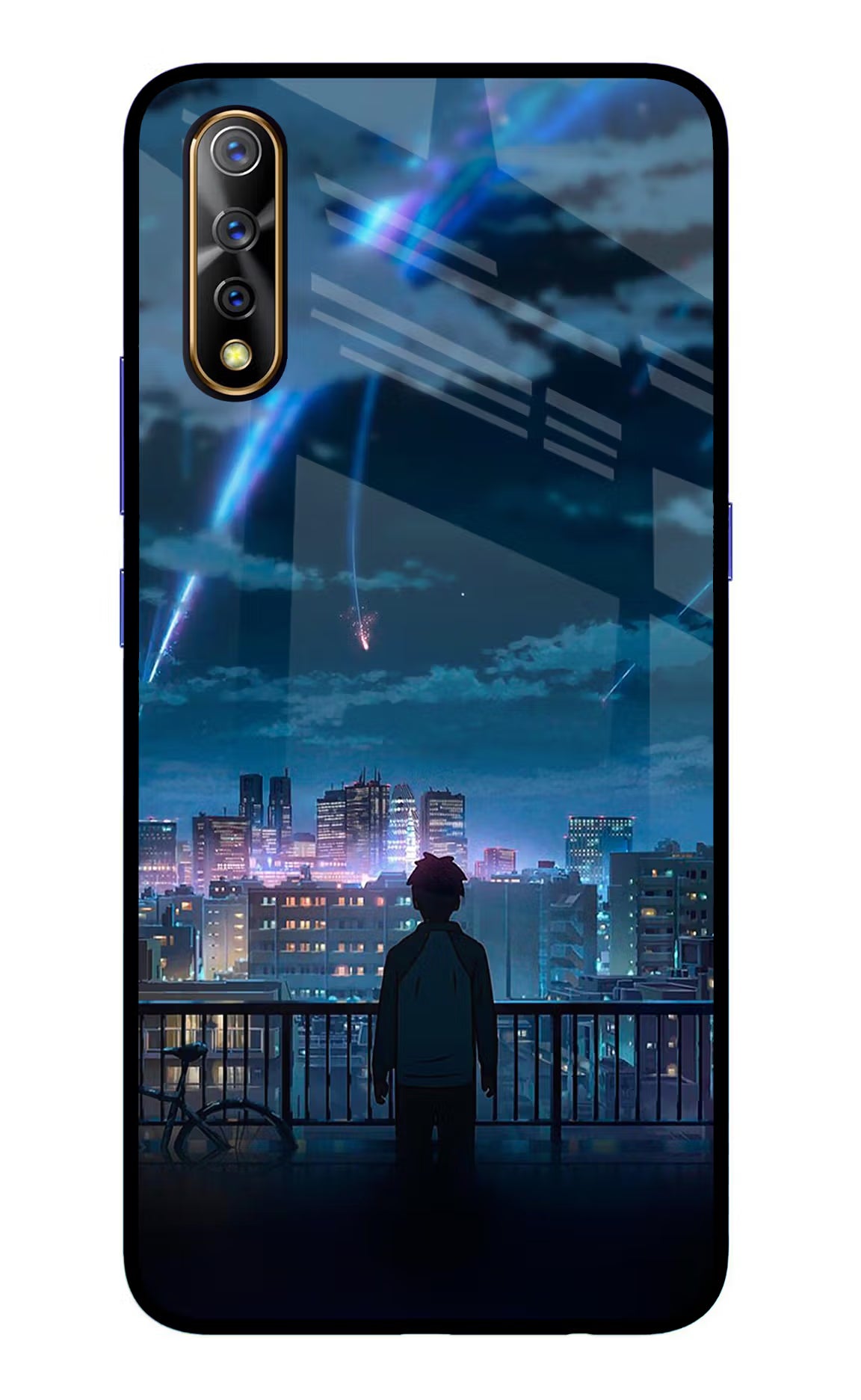 Anime Vivo S1/Z1x Glass Case - Anime Vivo S1/Z1x Glass Case Anime Vivo S1/Z1x Glass Case