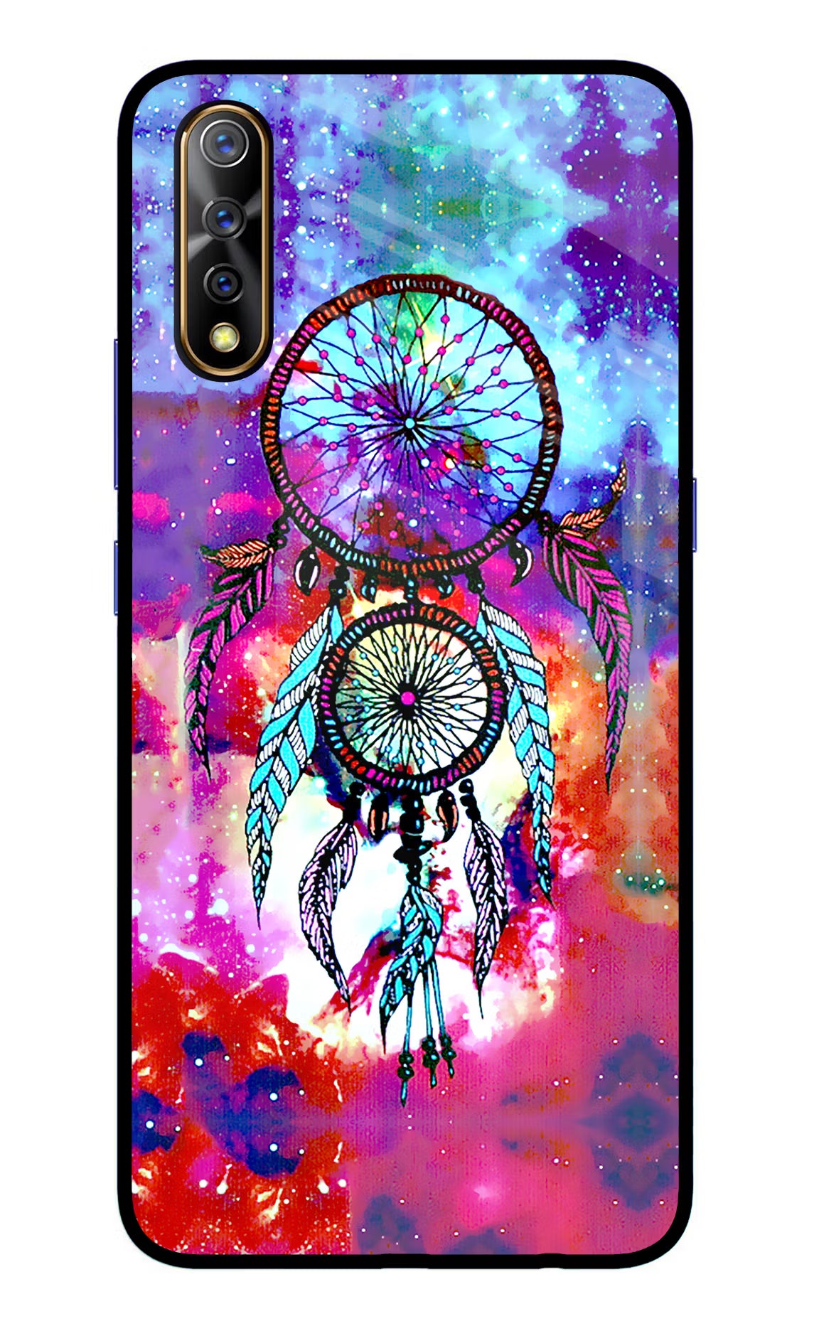Dream Catcher Abstract Vivo S1/Z1x Glass Case - Dream Catcher Abstract Vivo S1/Z1x Glass Case Dream Catcher Abstract Vivo S1/Z1x Glass Case