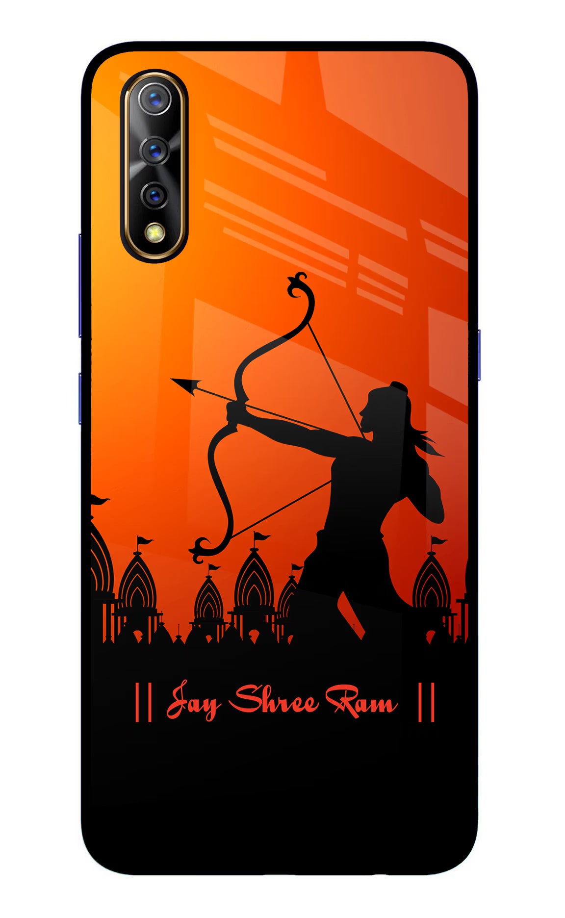 Lord Ram - 4 Vivo S1/Z1x Glass Case - Lord Ram - 4 Vivo S1/Z1x Glass Case Lord Ram - 4 Vivo S1/Z1x Glass Case